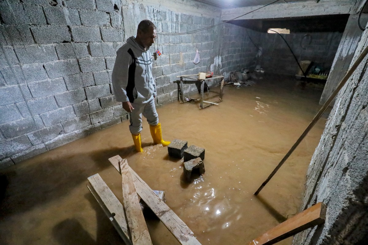 Groundwater upsurge floods homes in Libyan coastal town