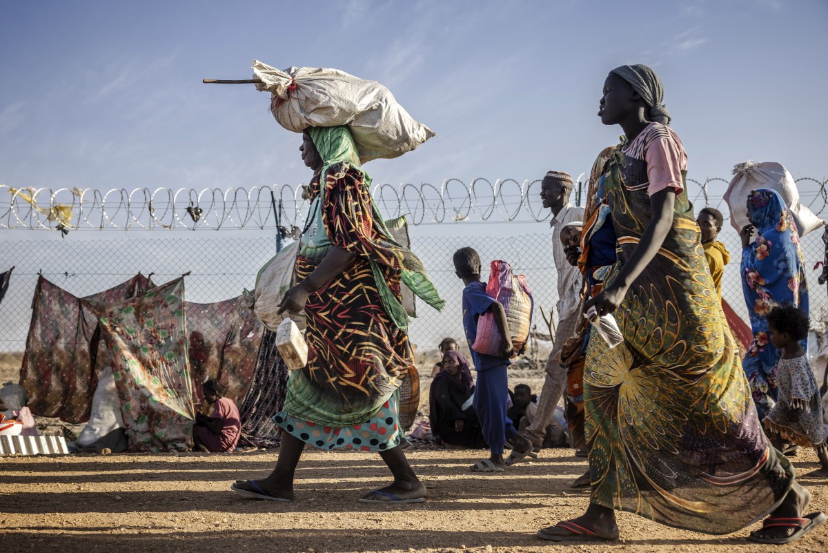 Sudanese refugees face gruelling wait in overcrowded South Sudan camps