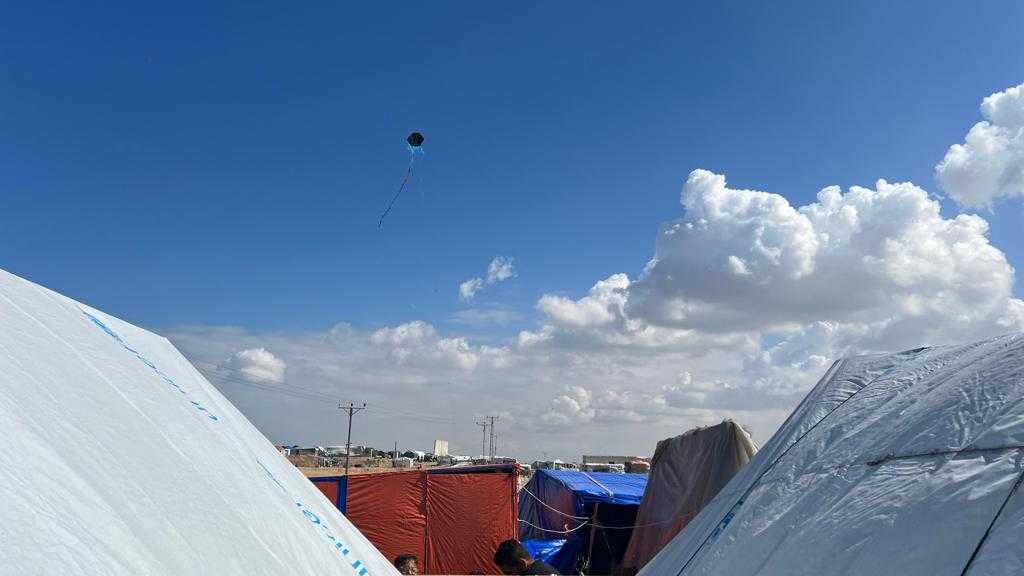 Kites in Rafah