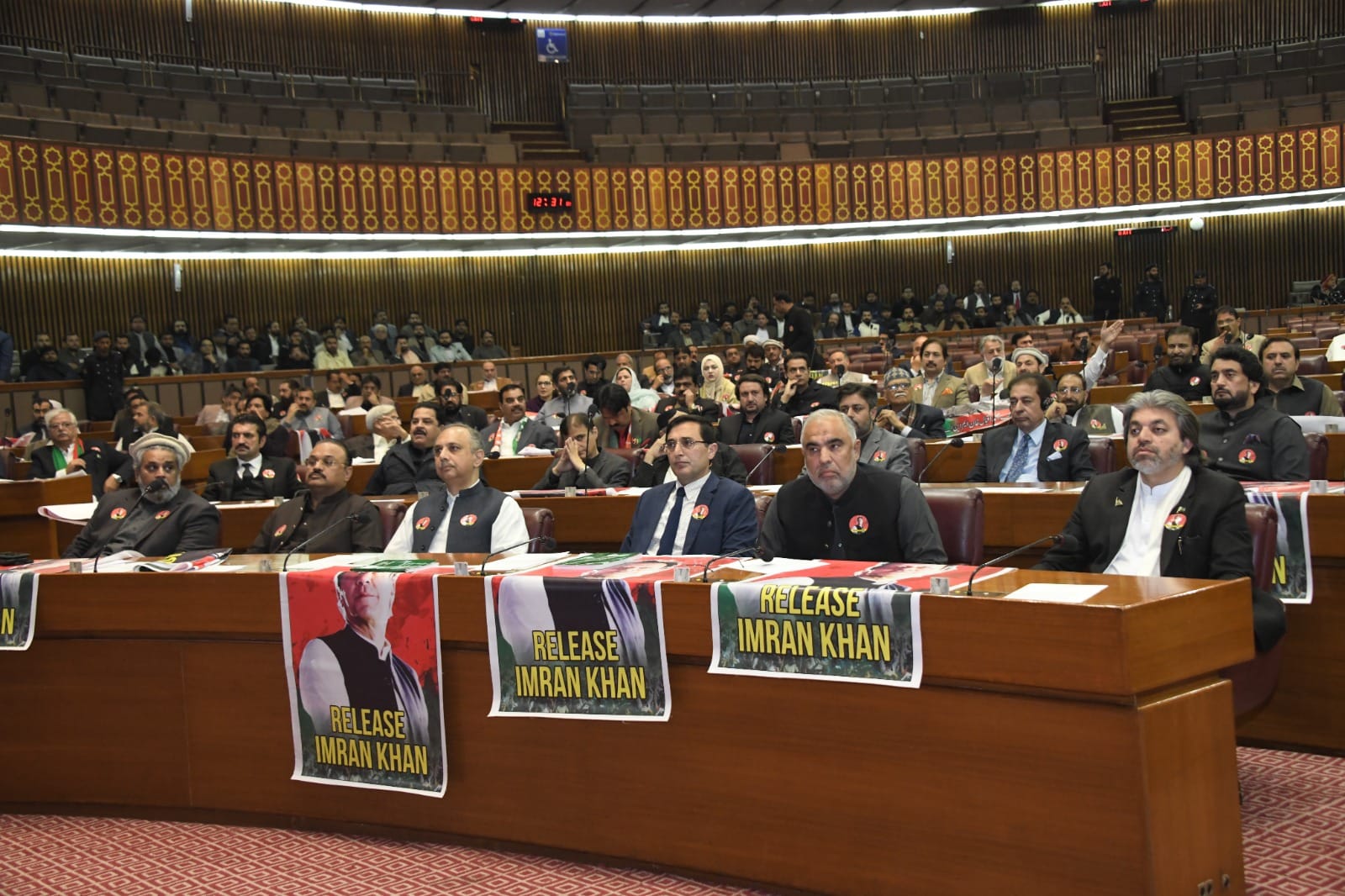 Omar Ayub Khan lost the contest for premiership to Shehbaz Sharif as he secured only 92 votes. [Courtesy of Omar Ayub Khan]