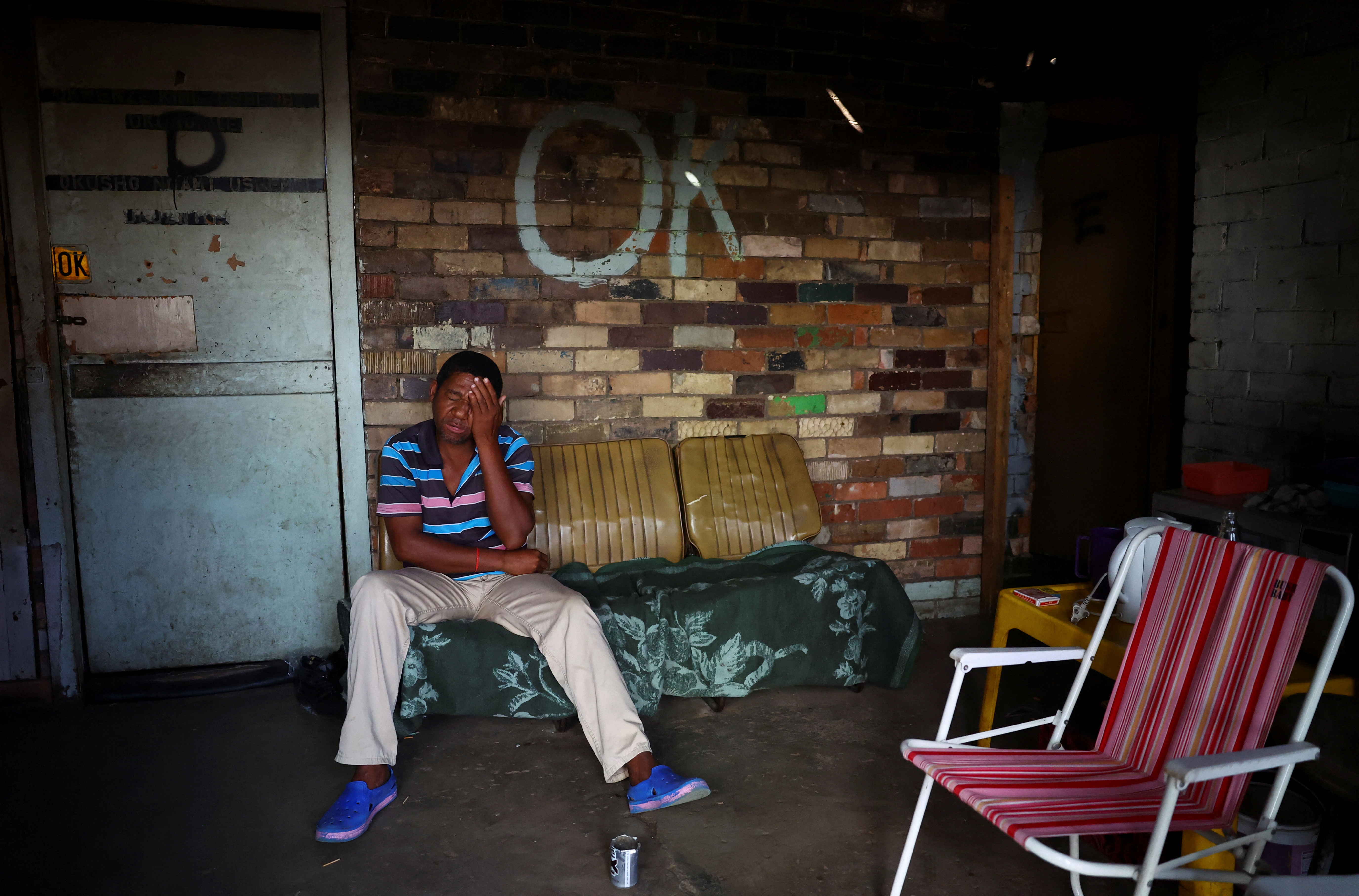 Diepkloof hostel, Soweto, Johannesburg