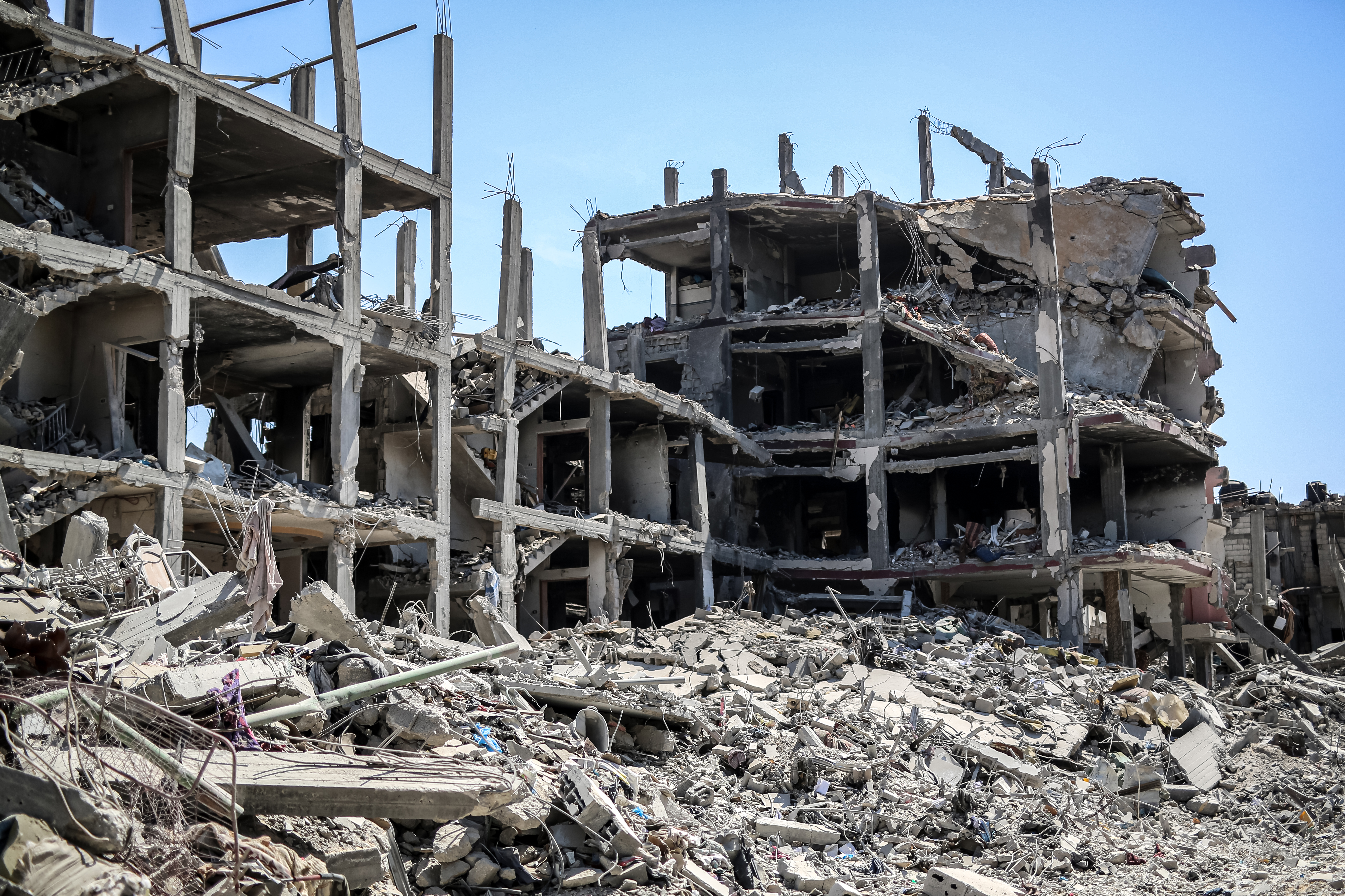Destruction in Khan Yunis after Israel's withdrawal