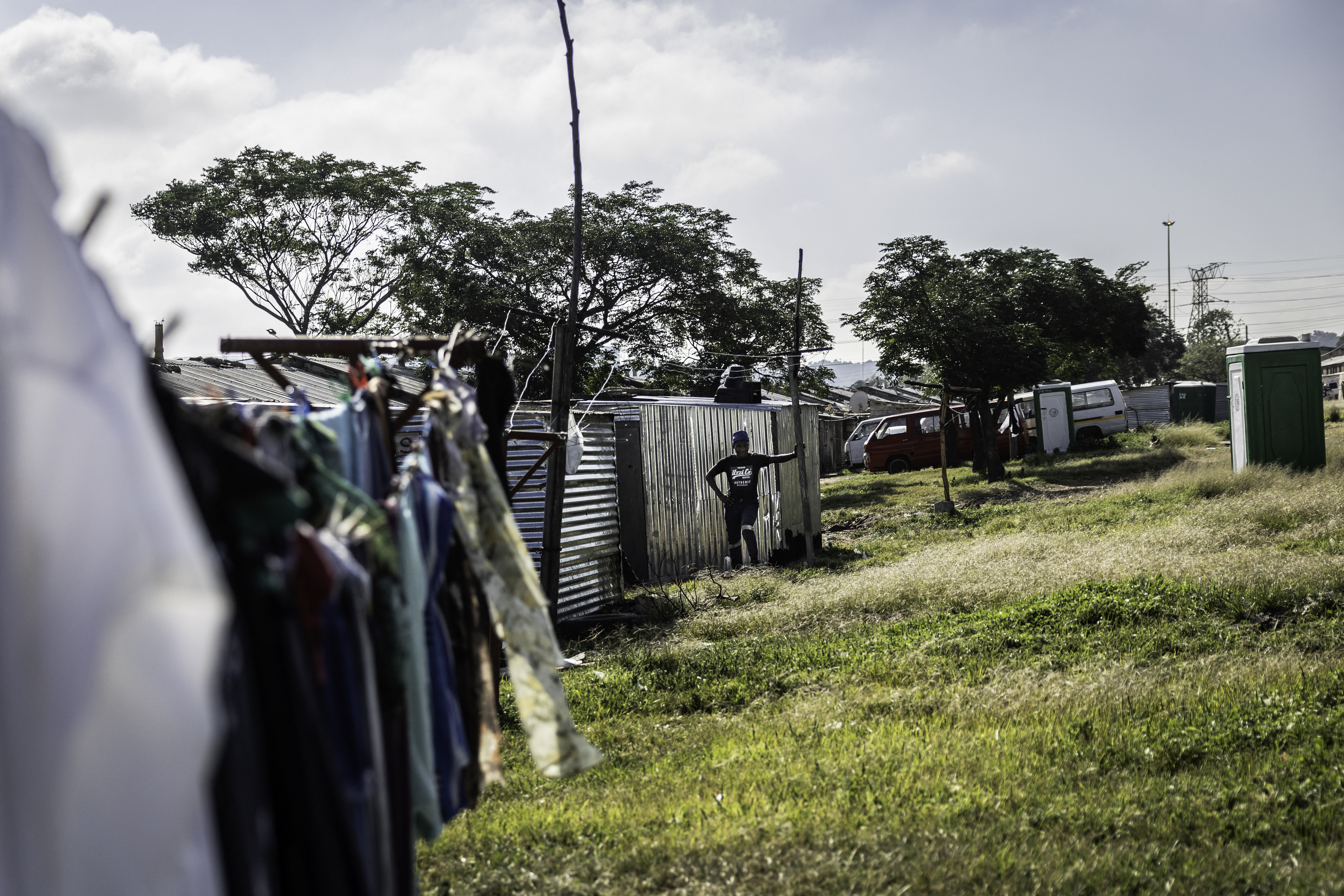 Diepkloof hostel, Soweto, Johannesburg