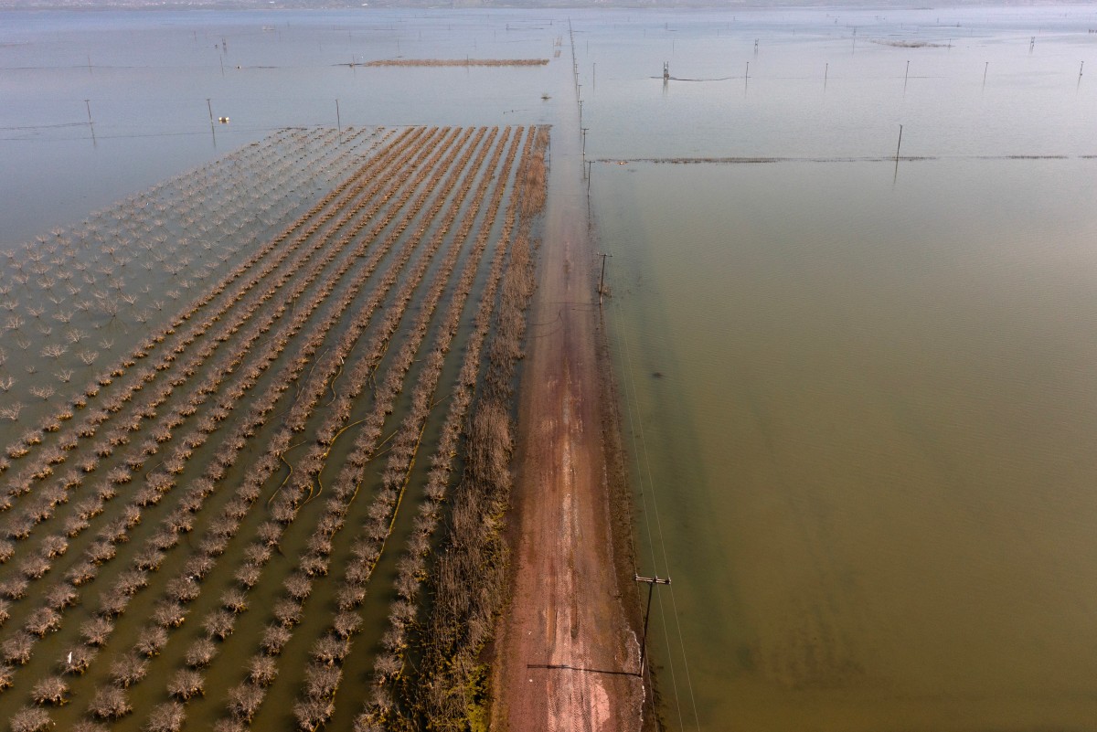 Greek valley that became a lake stirs drought debate