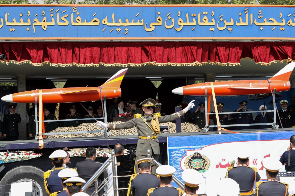 Iran shows military might as tensions with Israel soar