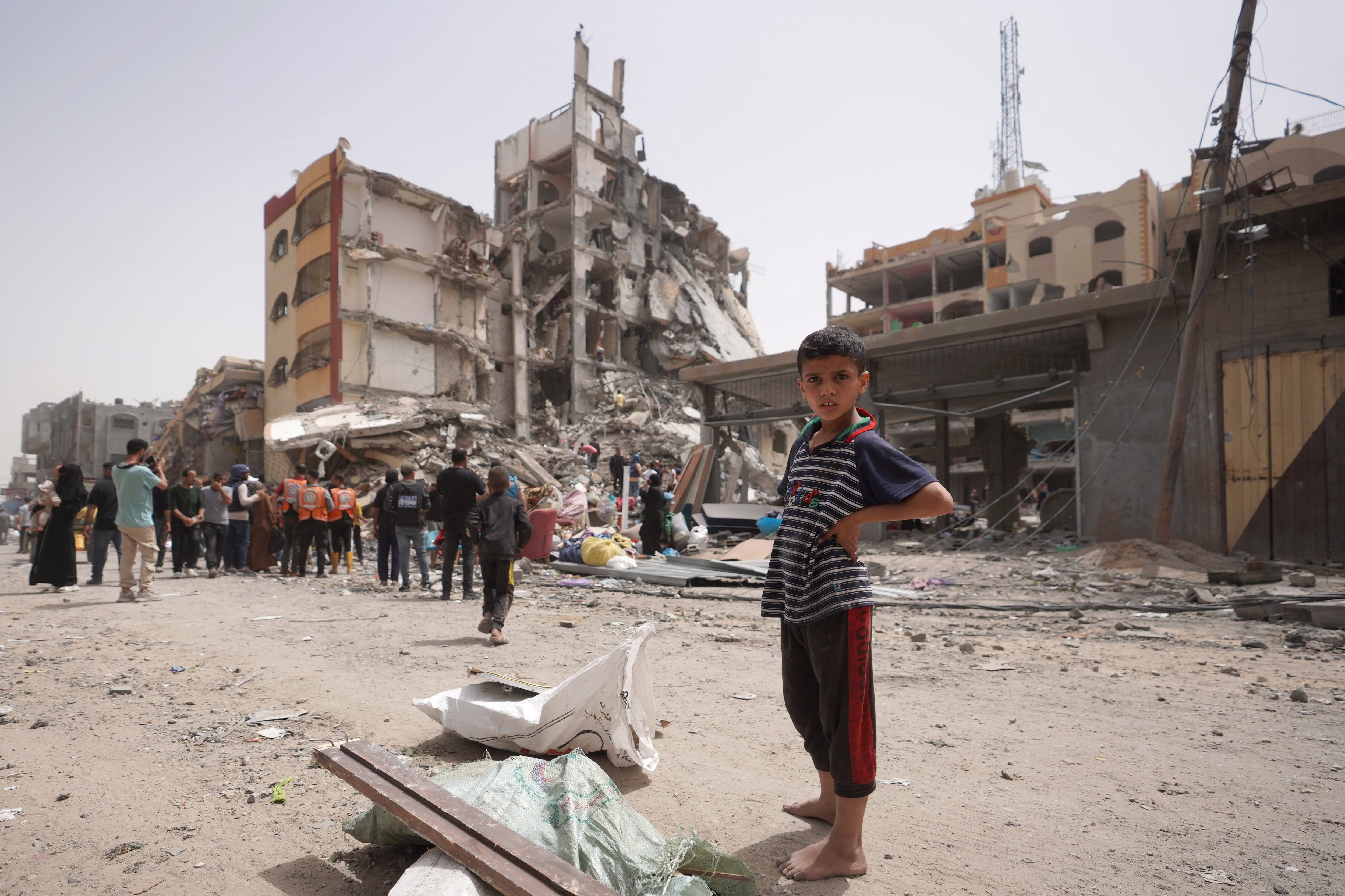 Israeli army withdrew from Nuseirat refugee camp, leaving behind a trail of destruction