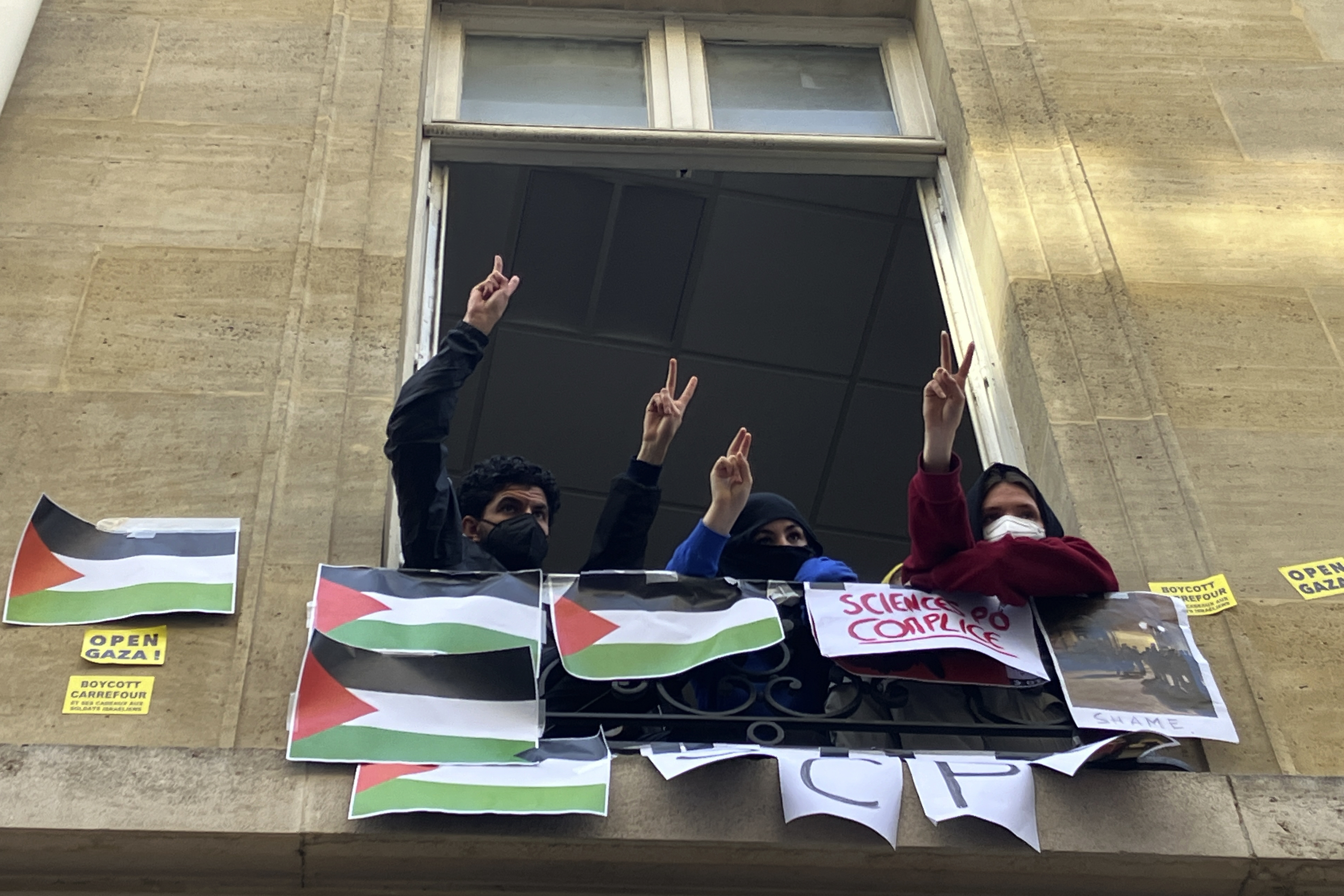 France Israel Palestinians Campus Protests