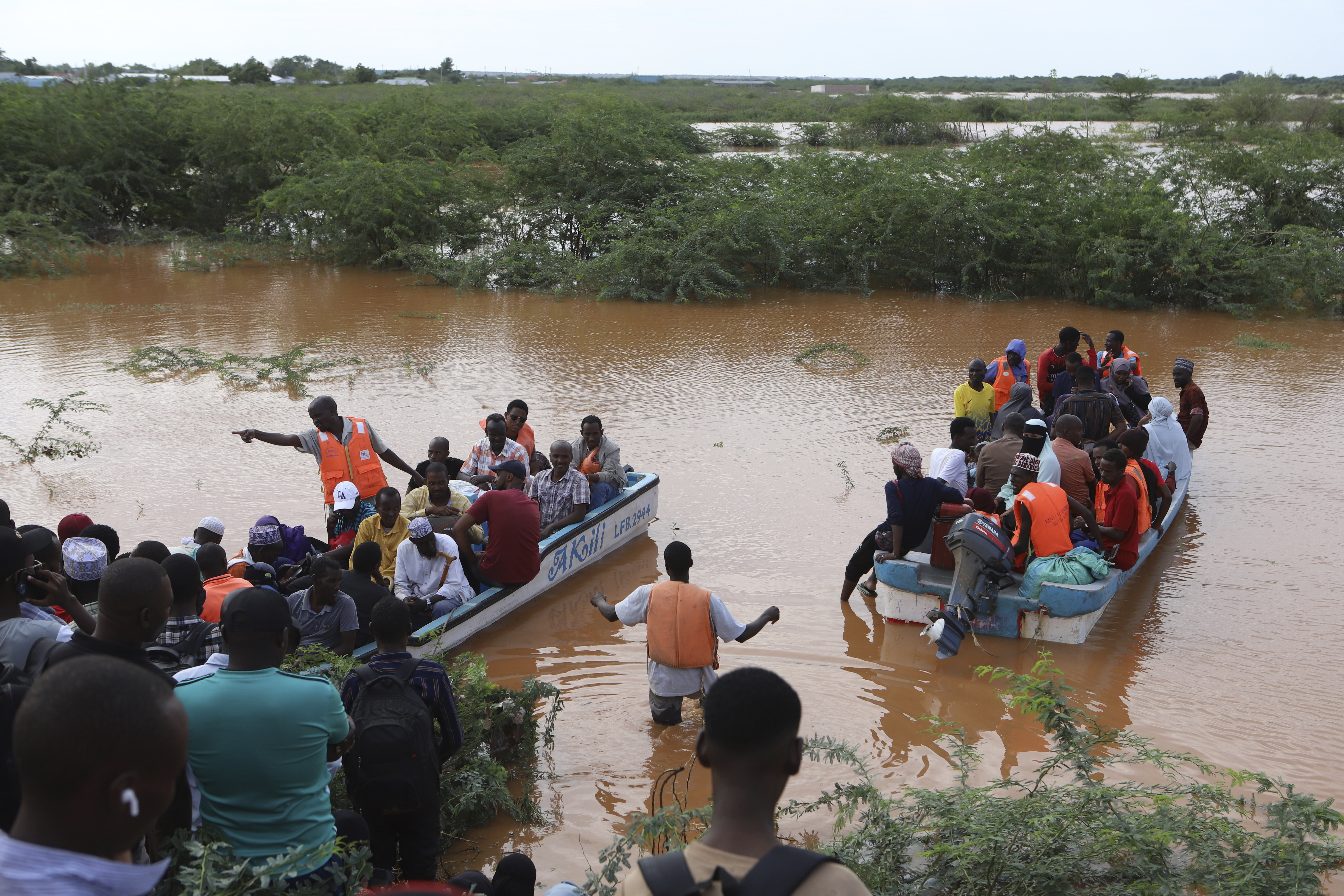 At least 45 people die in western Kenya as floodwaters sweep away houses and cars