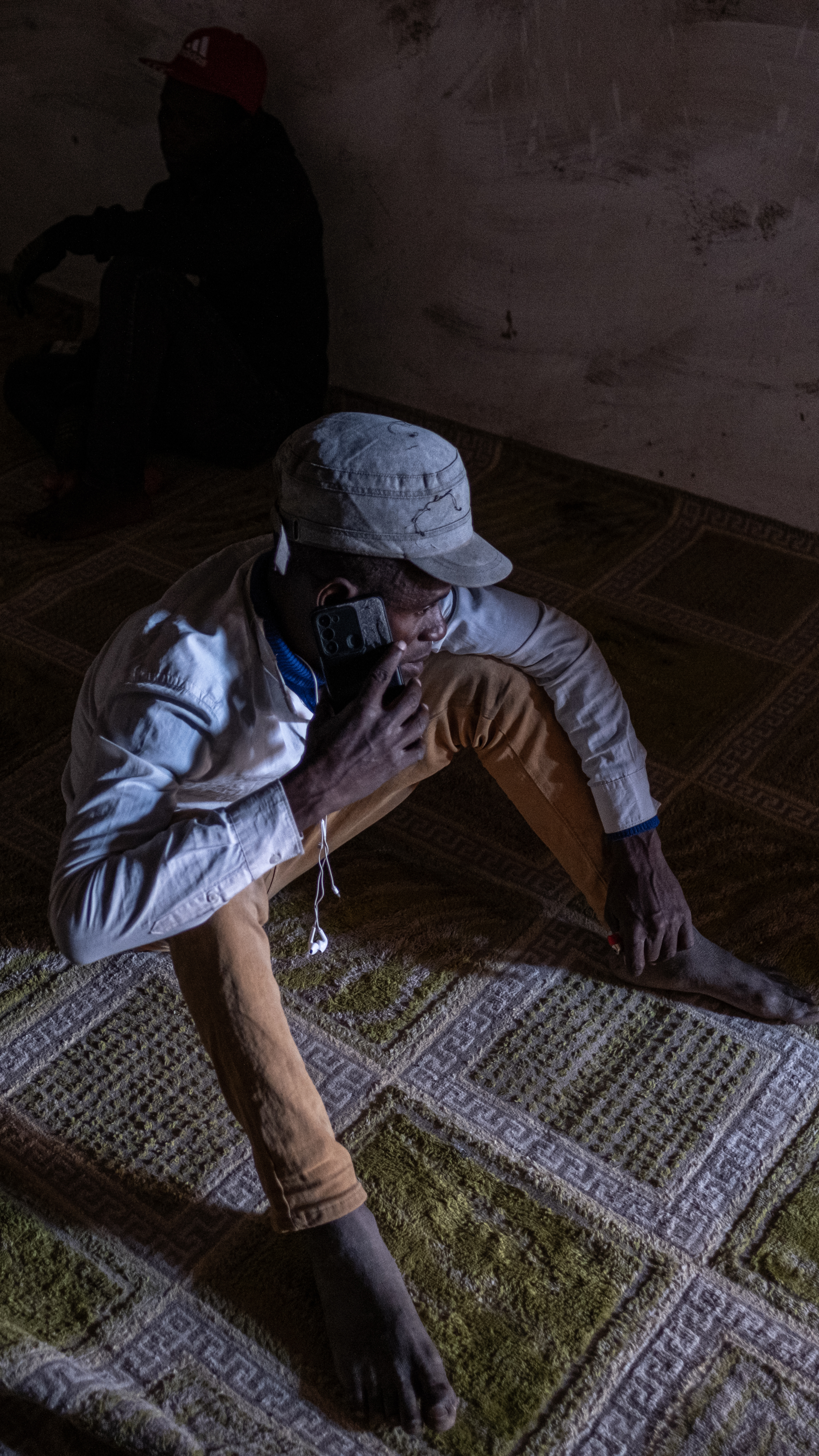 The young passeur Ousmane Kouyate