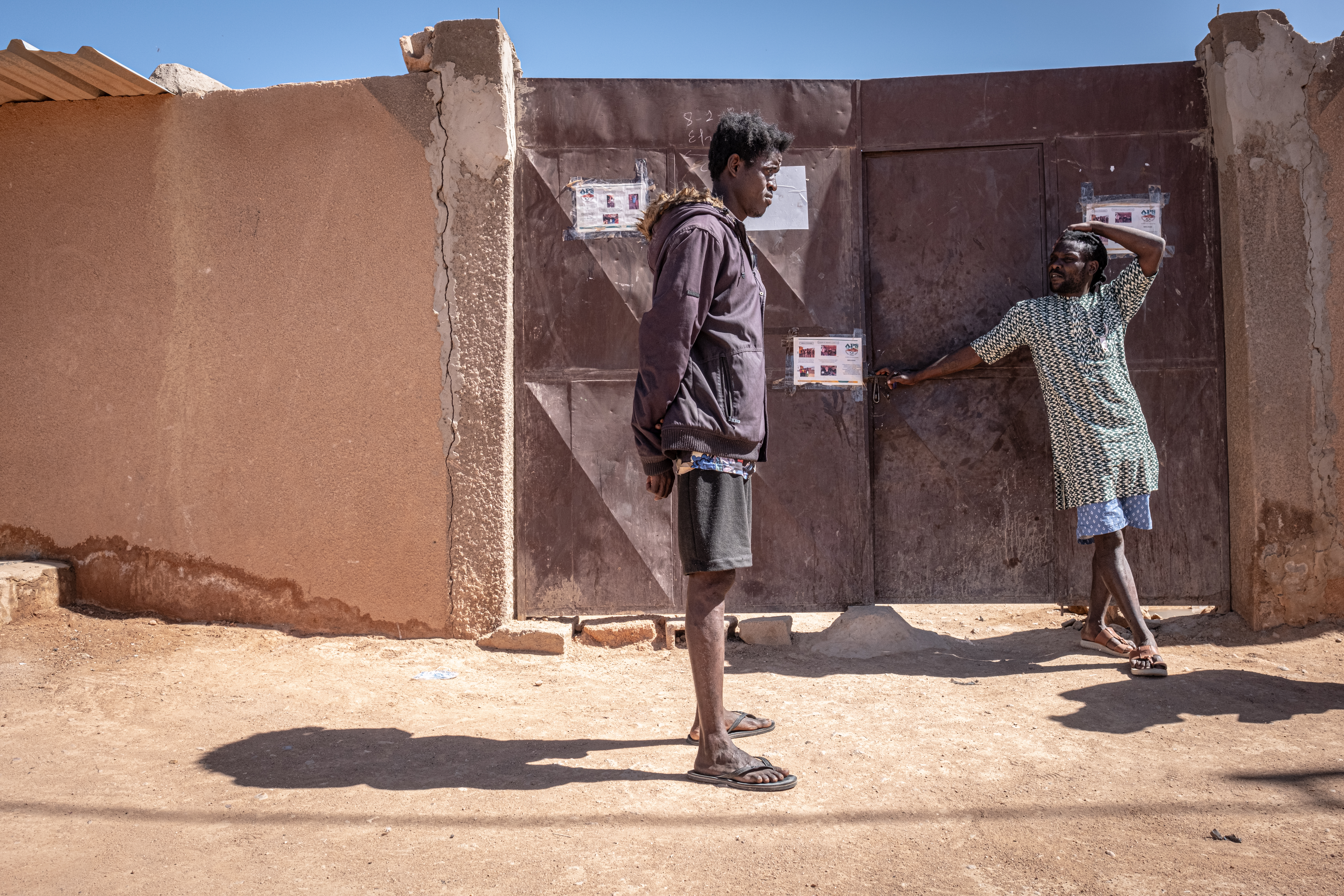 Men in Agadez, Niger