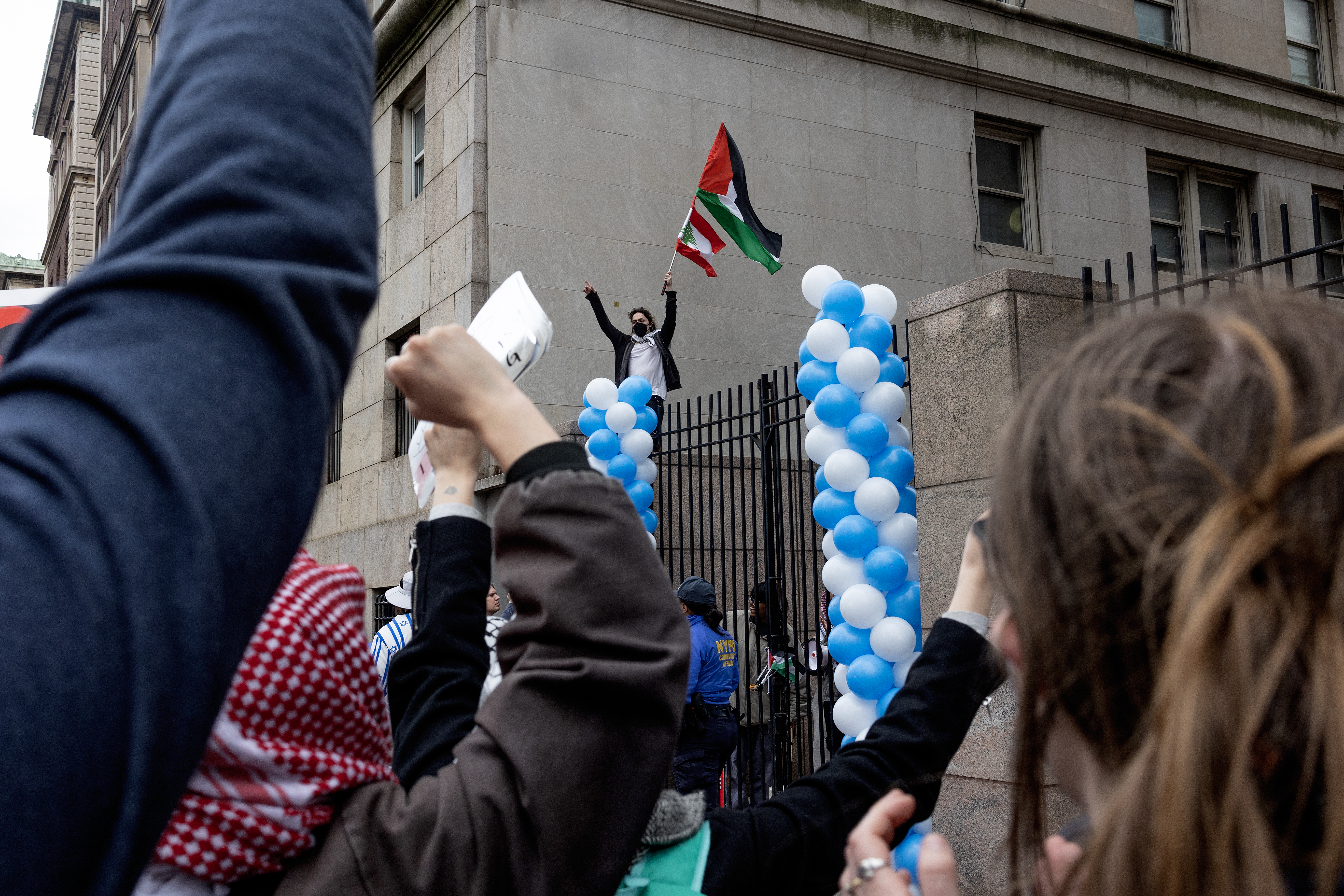 Pro-Palestinian protestsa the Columbia University