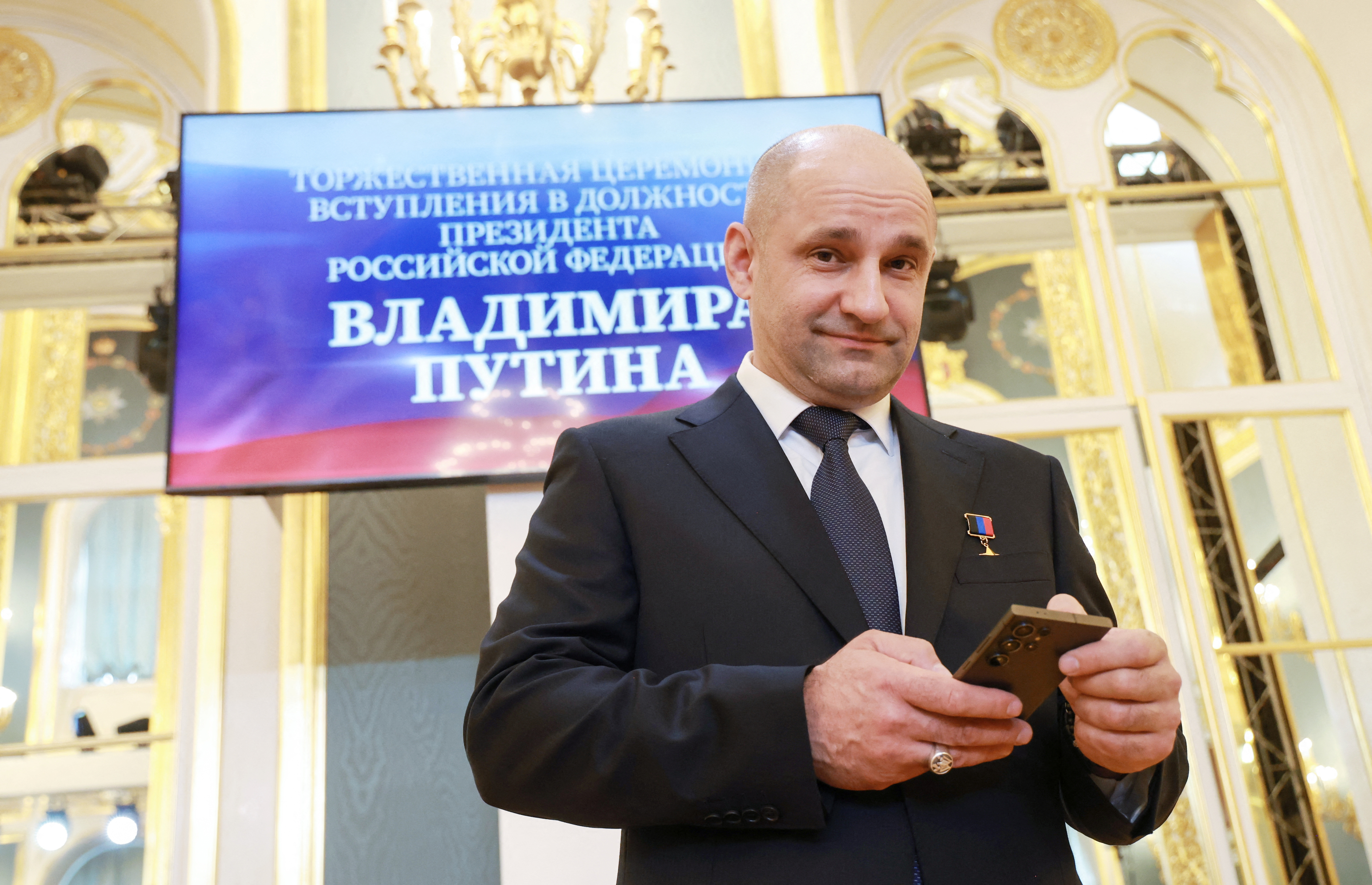 Russia's Vladimir Putin sworn in as president for a fifth term