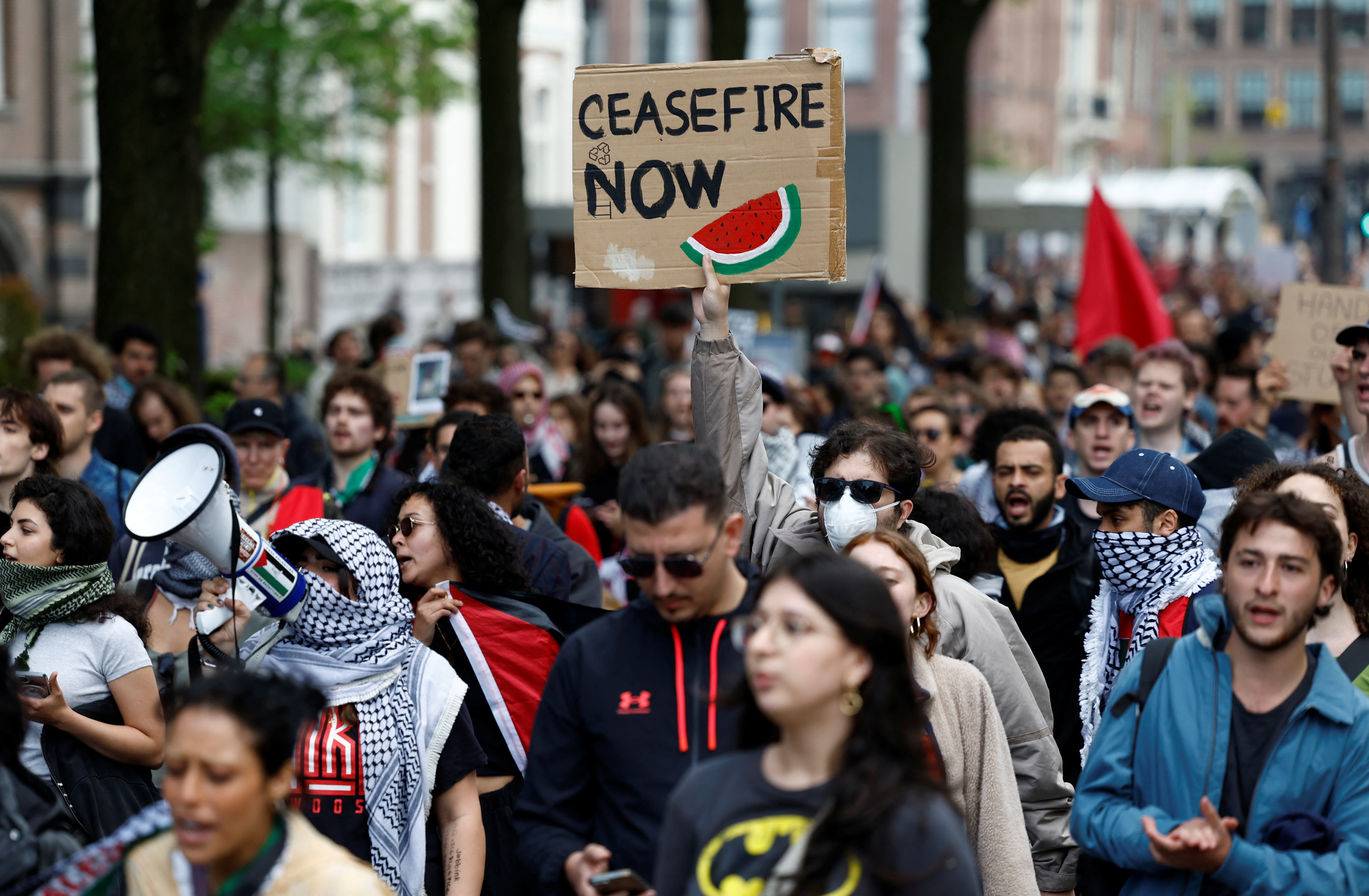 Student protests against Israel's war on Gaza spread in Europe