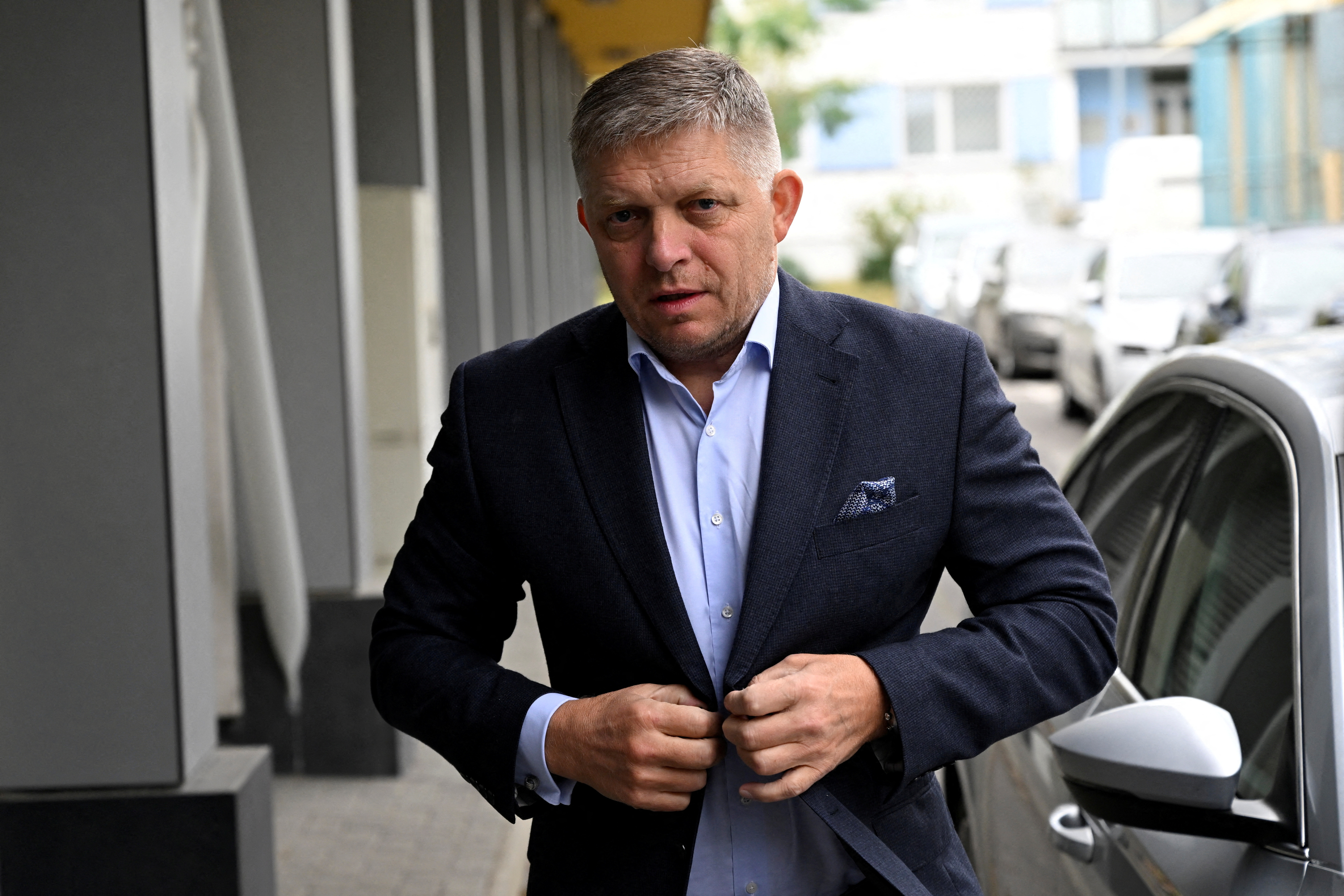 Slovakia prime minister Robert Fico in Bratislava, Slovakia
