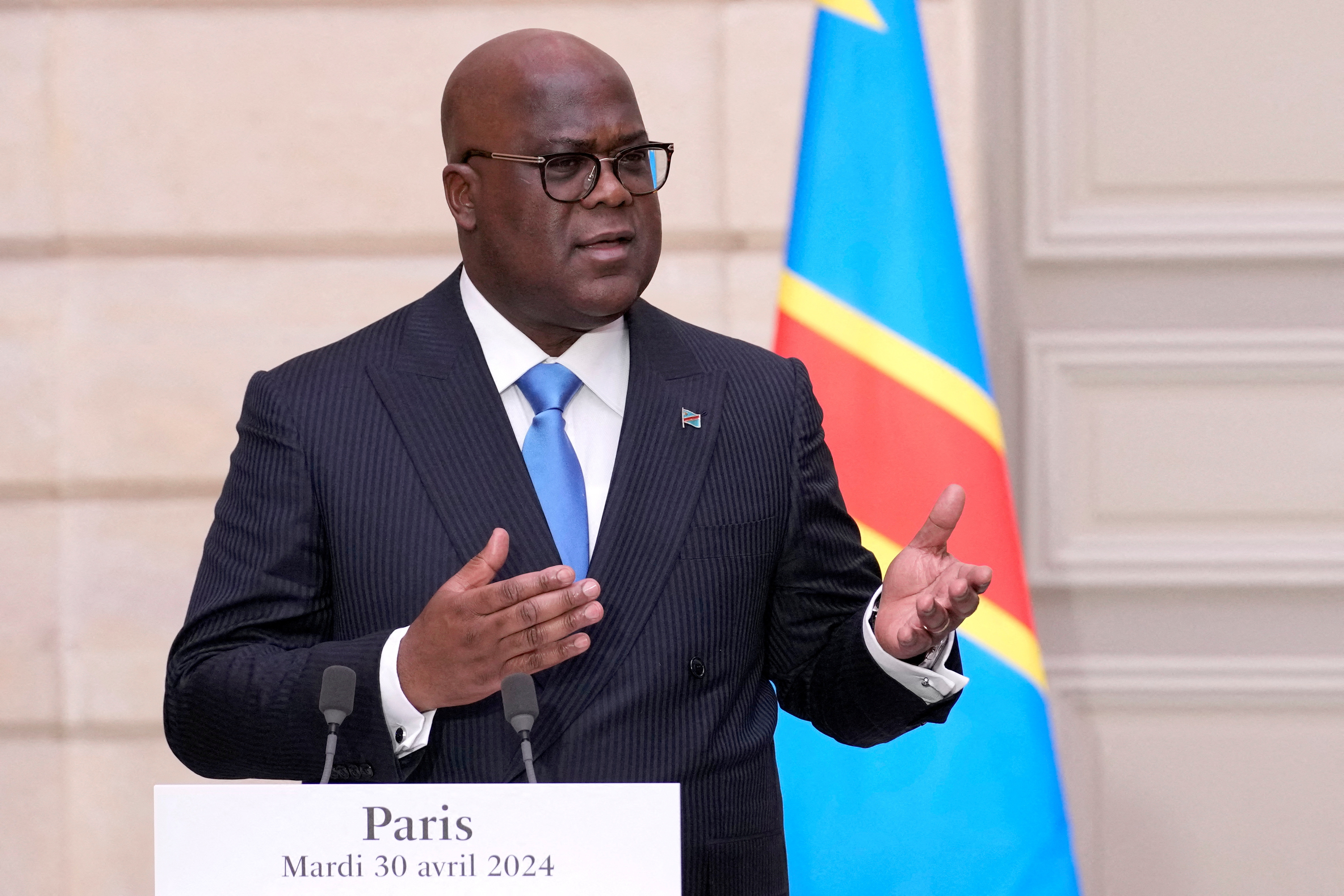 Congo's President Felix Tshisekedi