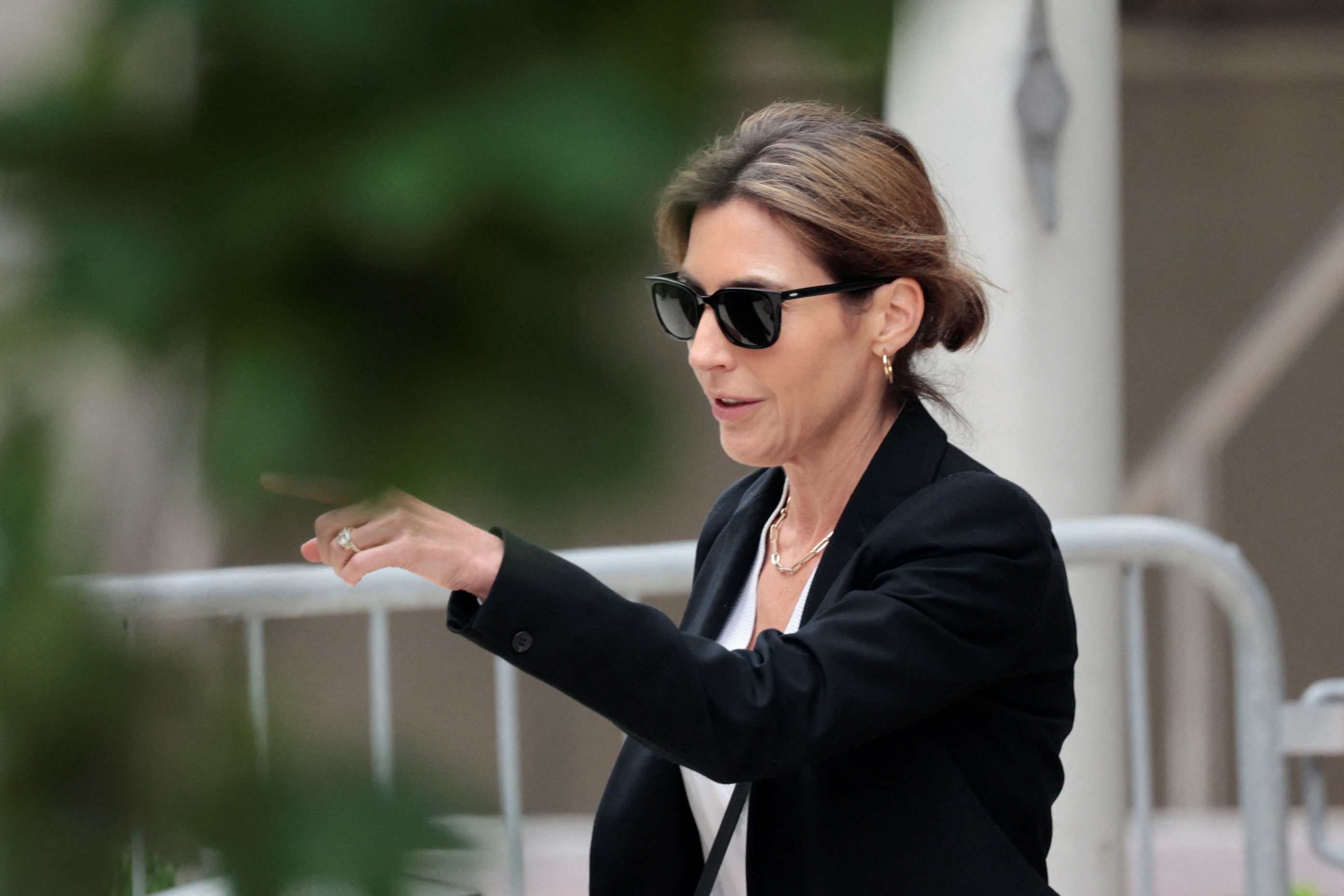 Hallie Biden departs the federal court during Hunter Biden's trial on criminal gun charges