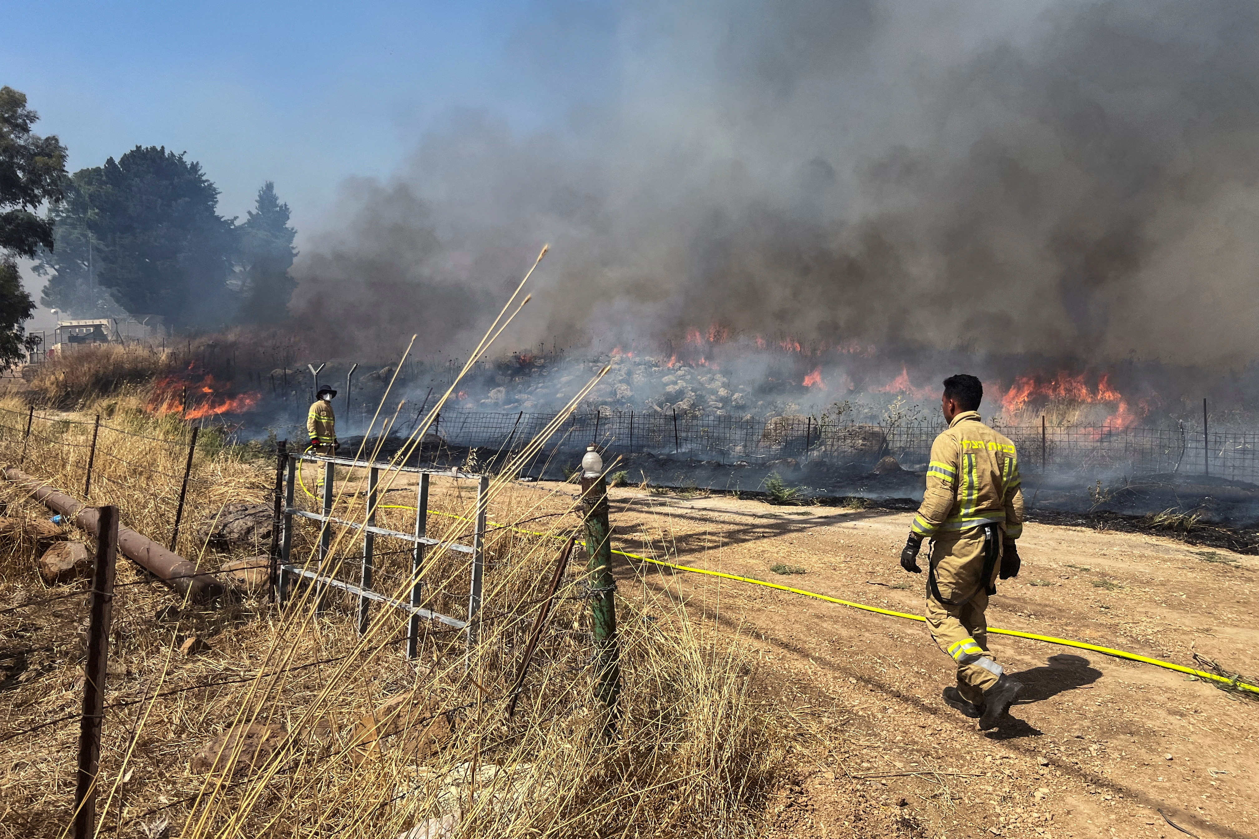Fire in Israel