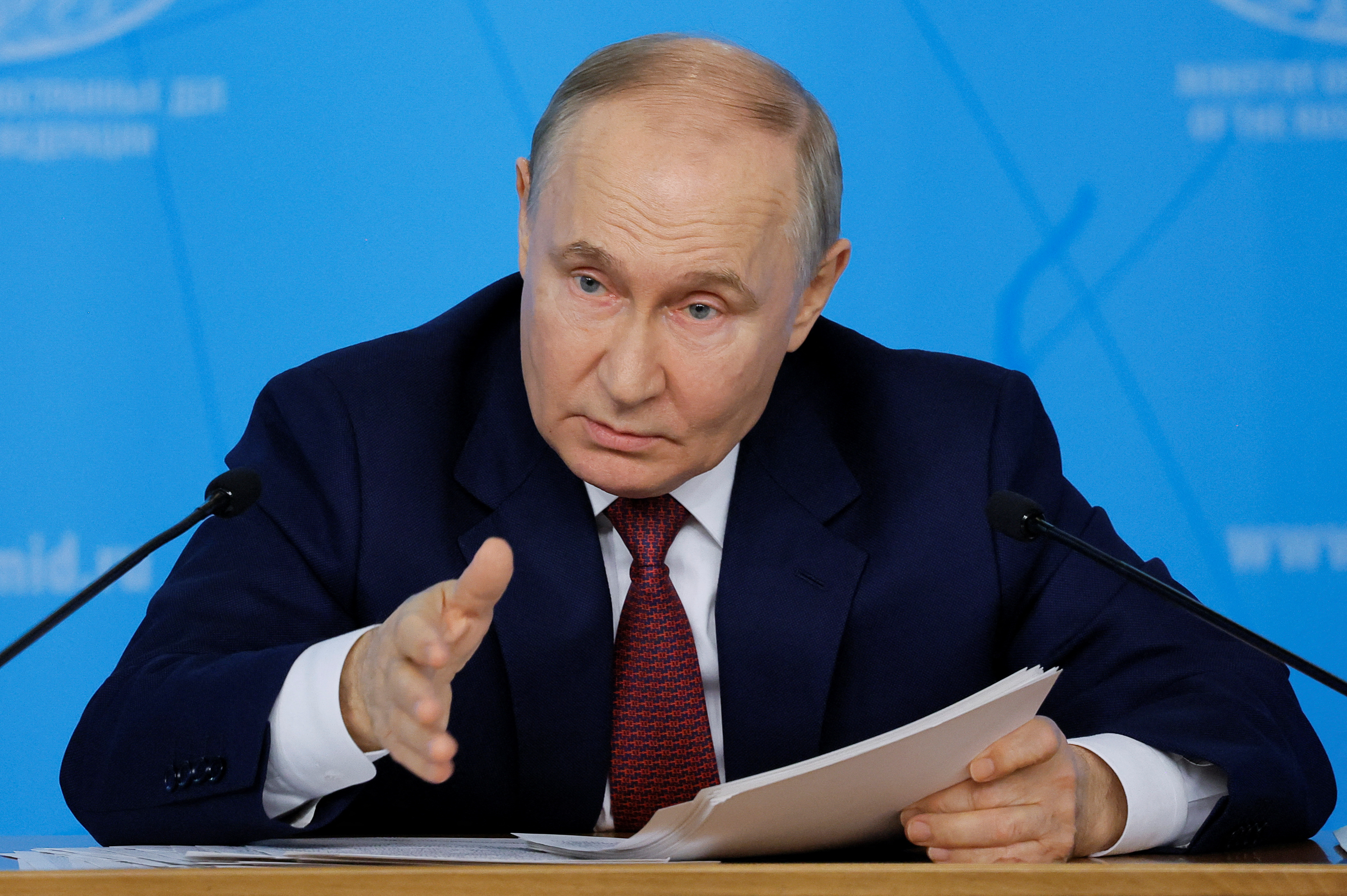 Russia's President Vladimir Putin