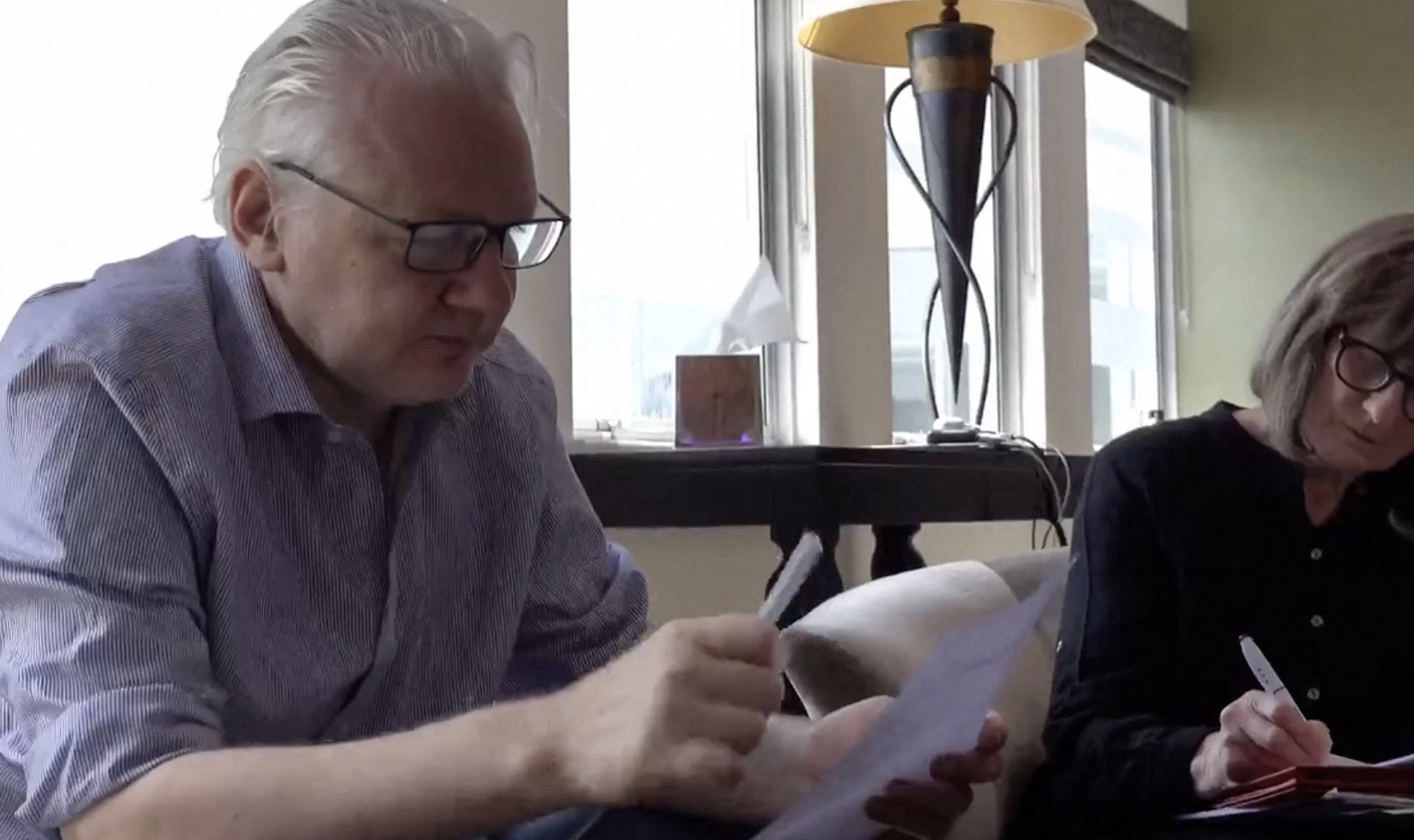 Julian Assange in London on June 24, 2024