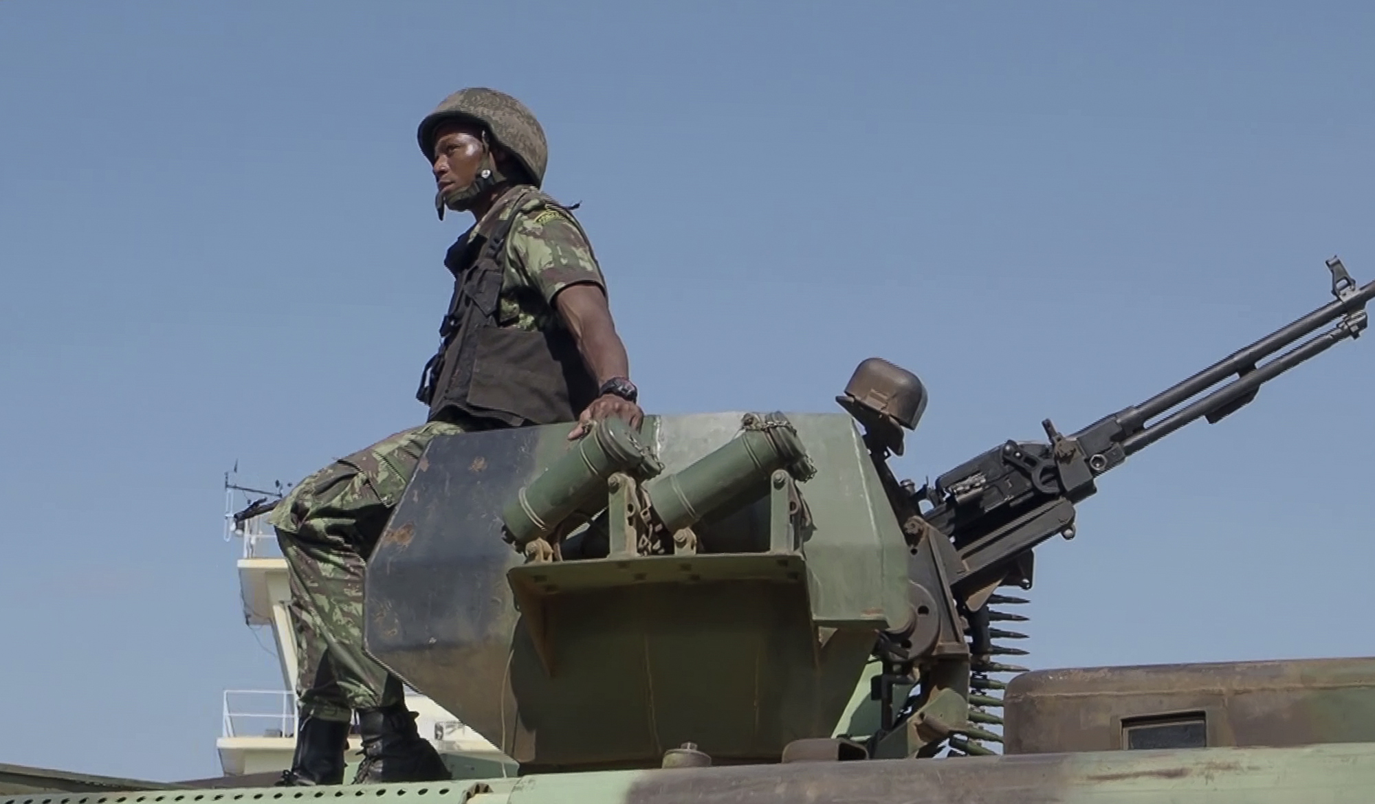 Soldiers in Mozambique