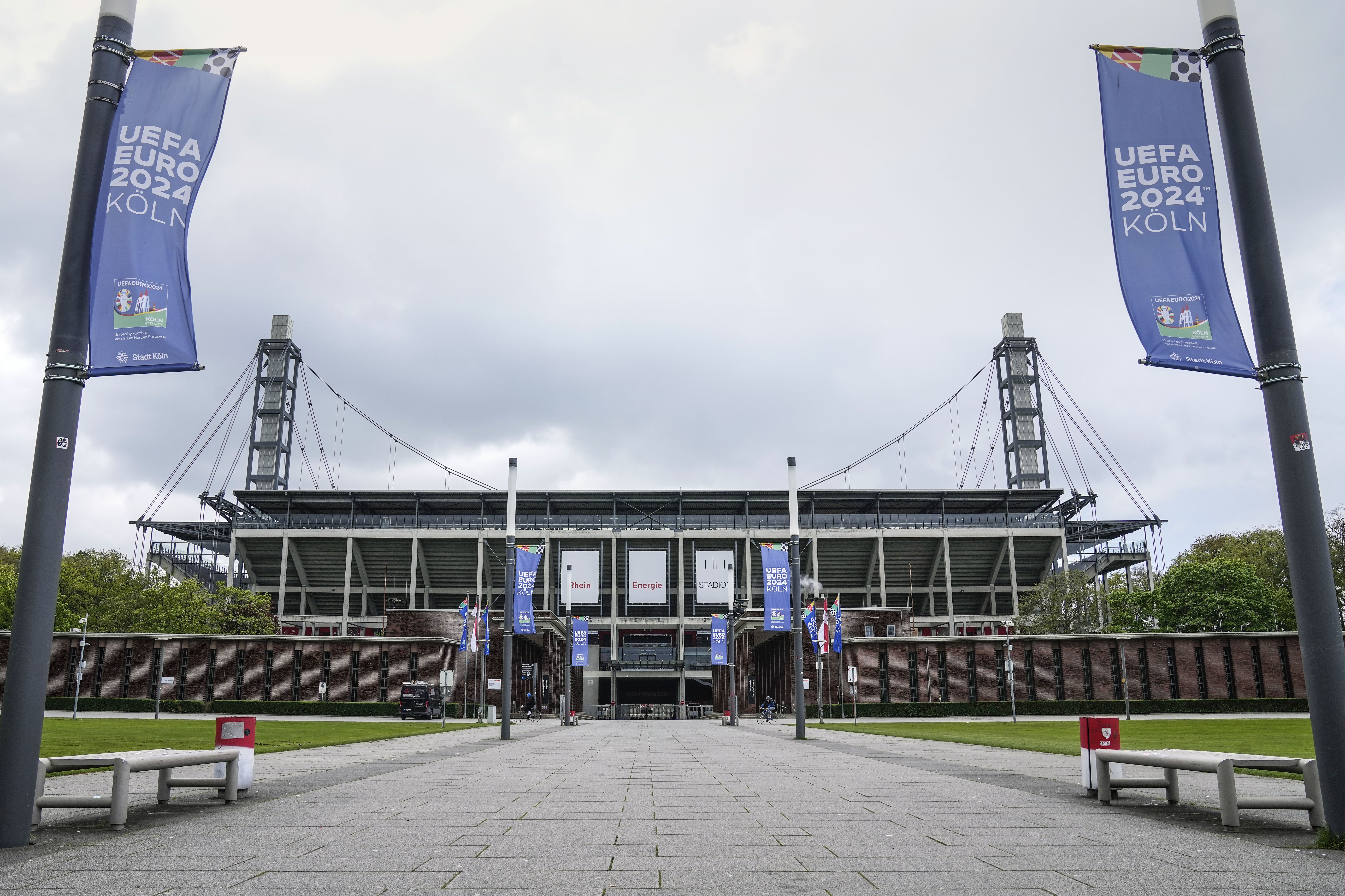 Entrance to a football stadium.