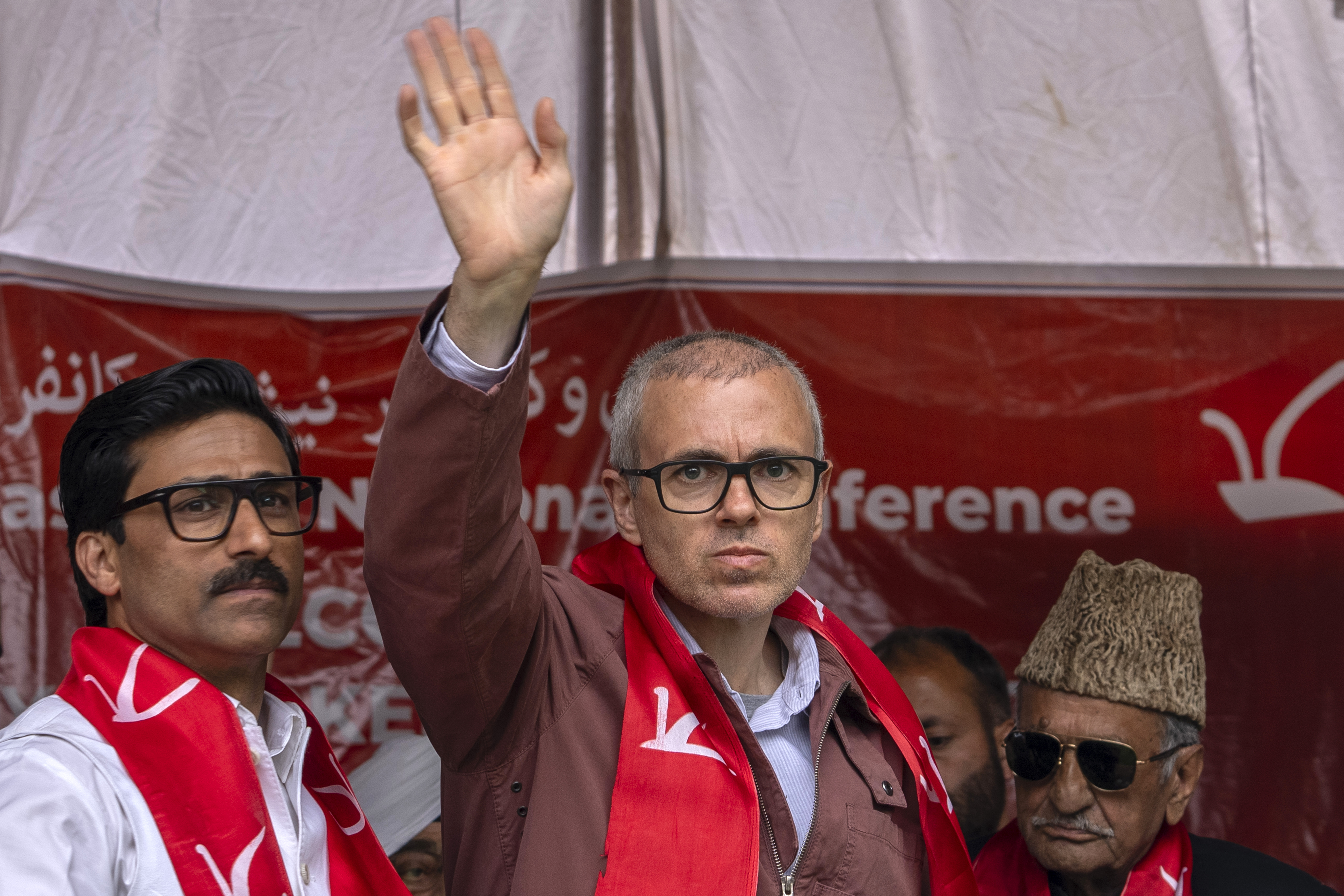 Kashmir National Conference party leader Omar Abdullah