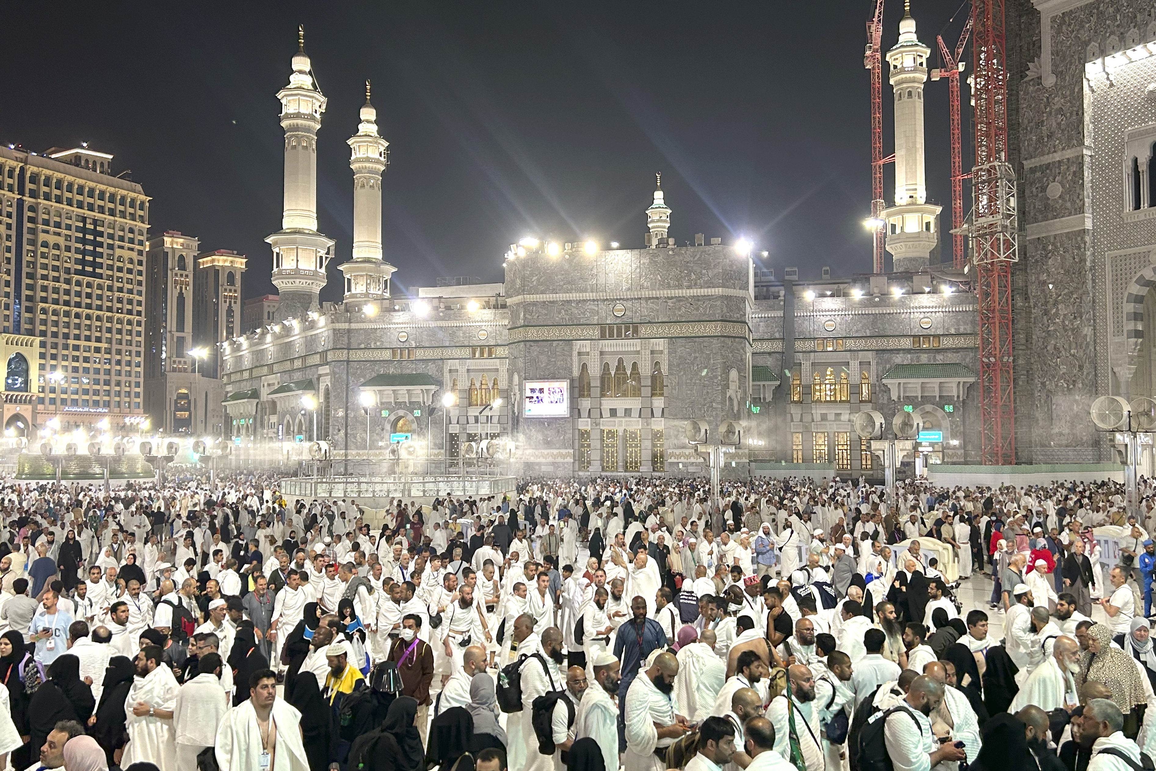 APTOPIX Saudi Arabia Hajj
