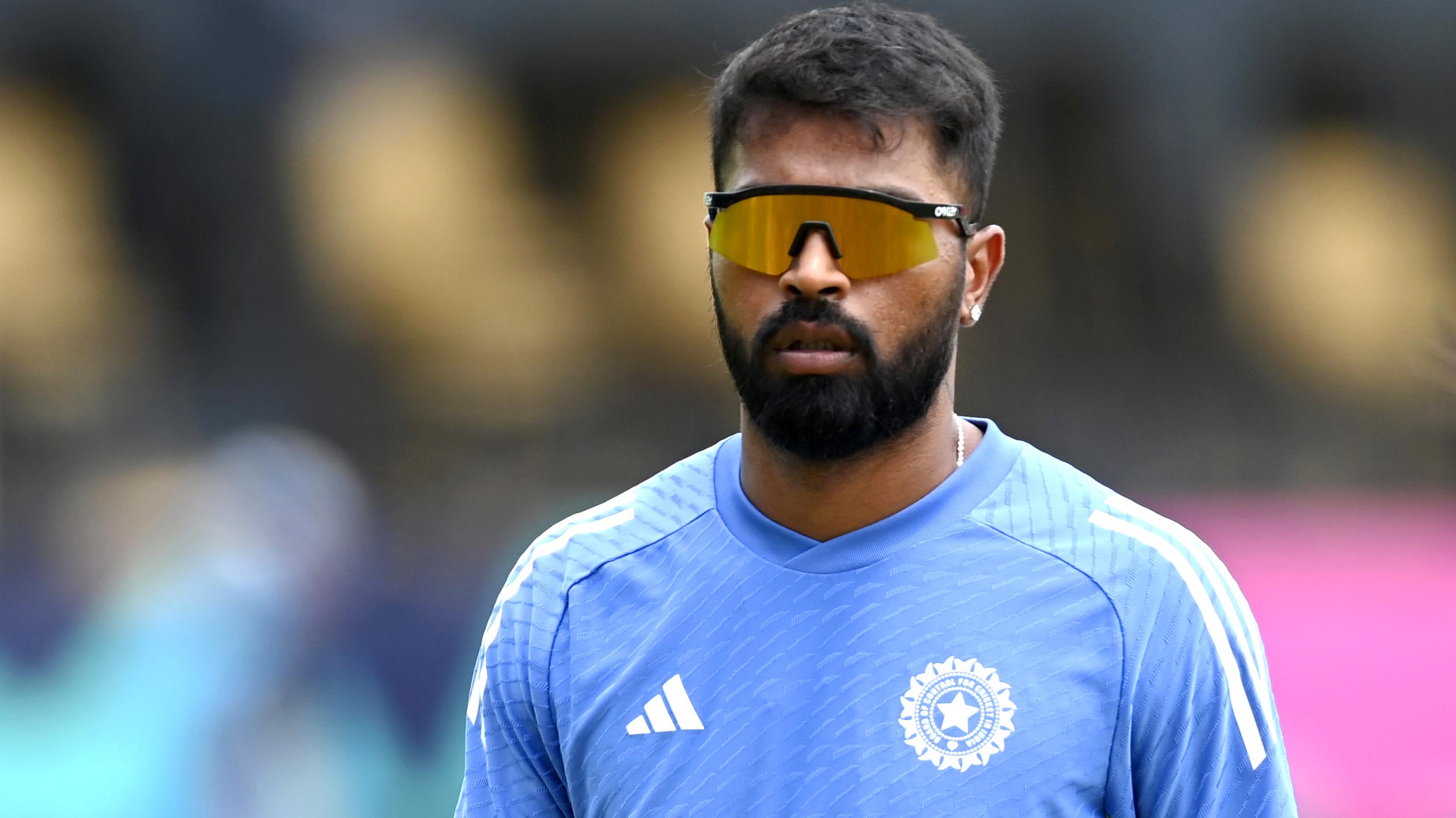 India will bank on Hardik Pandya's all-round abilities in the ICC T20 World Cup 2024 semifinal [Gareth Copley/Getty Images]