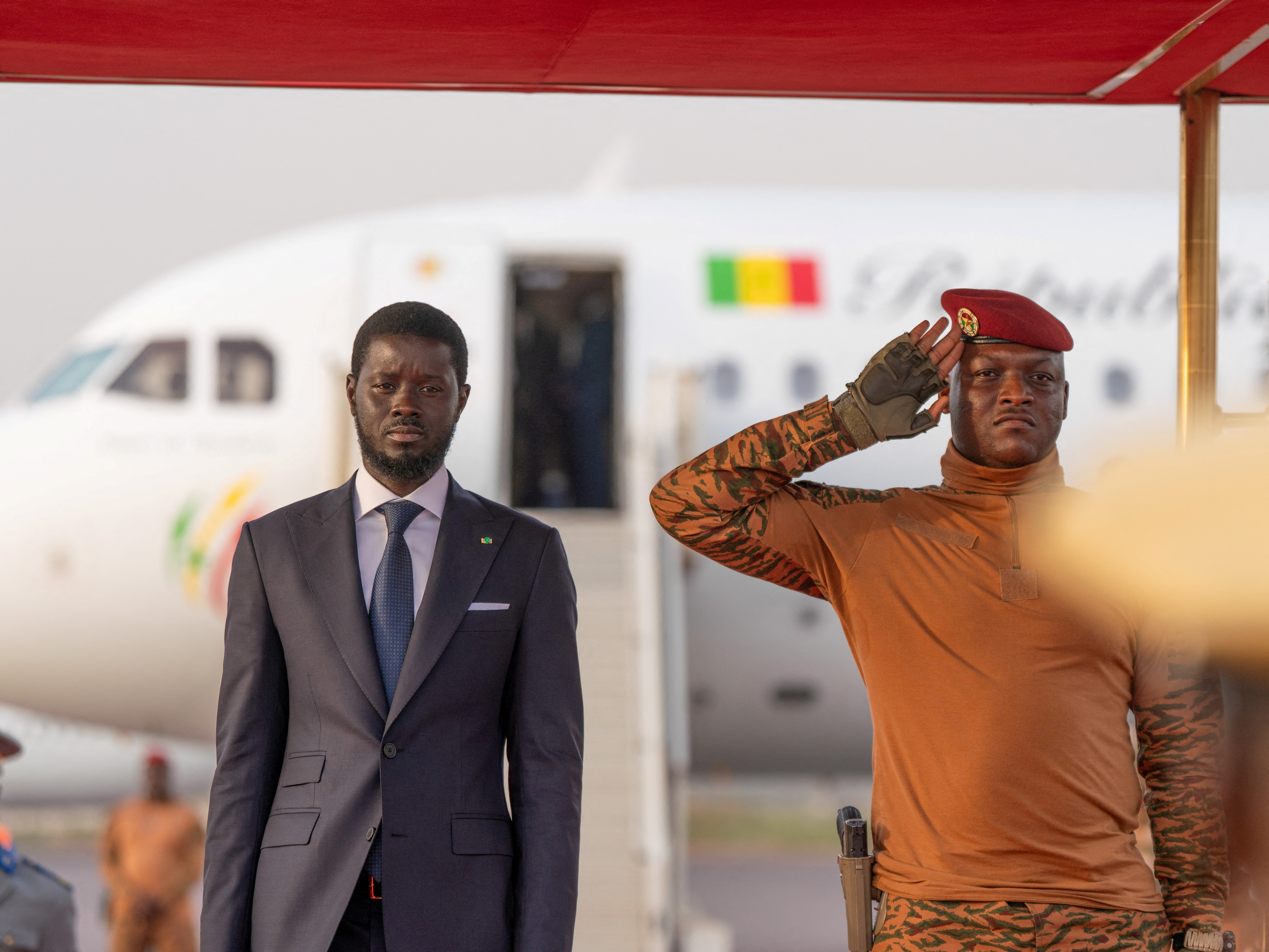 Senegal's president and Burkina's Faso's president