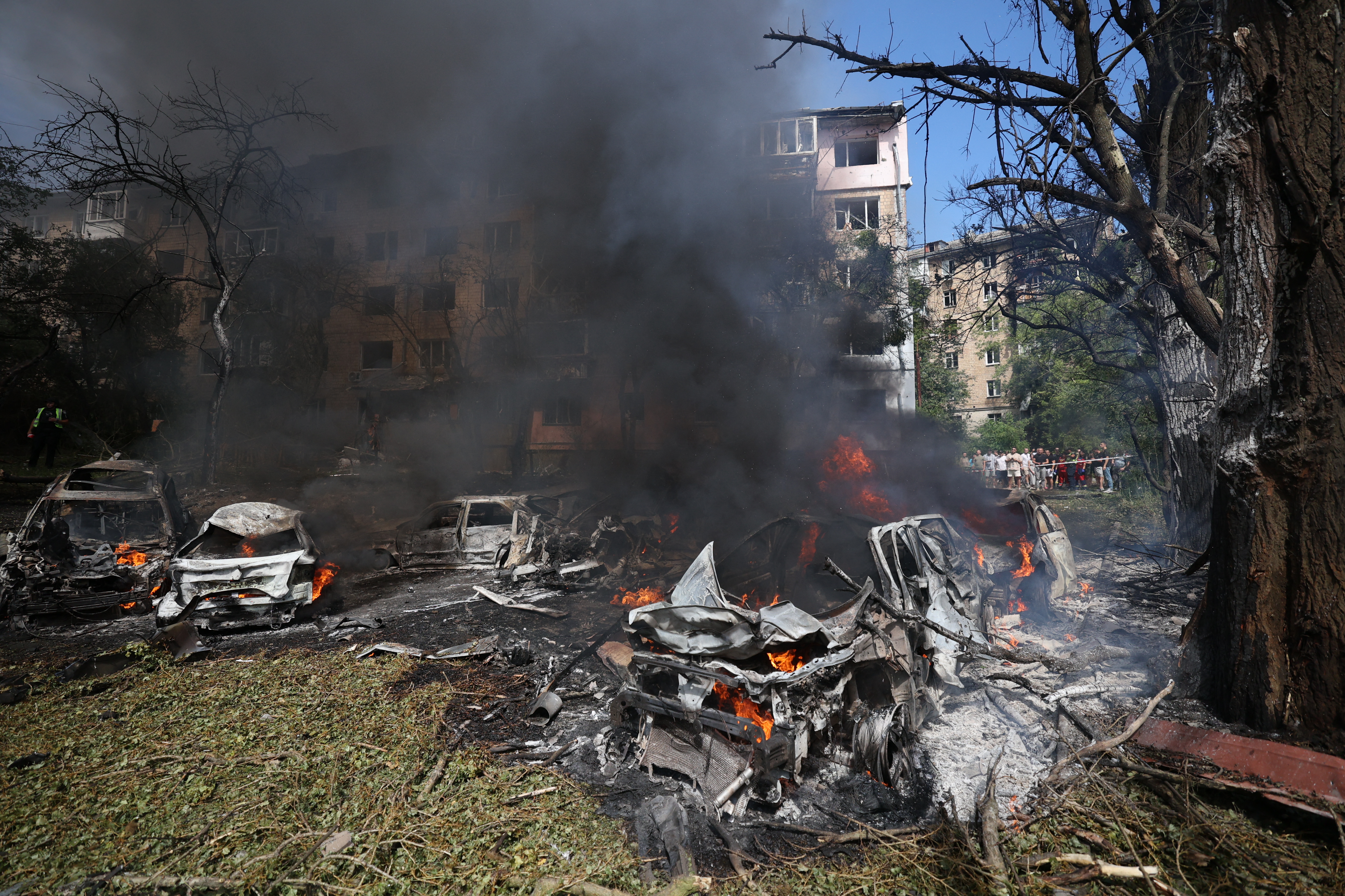 At least 28 killed in missile strikes across Ukraine
