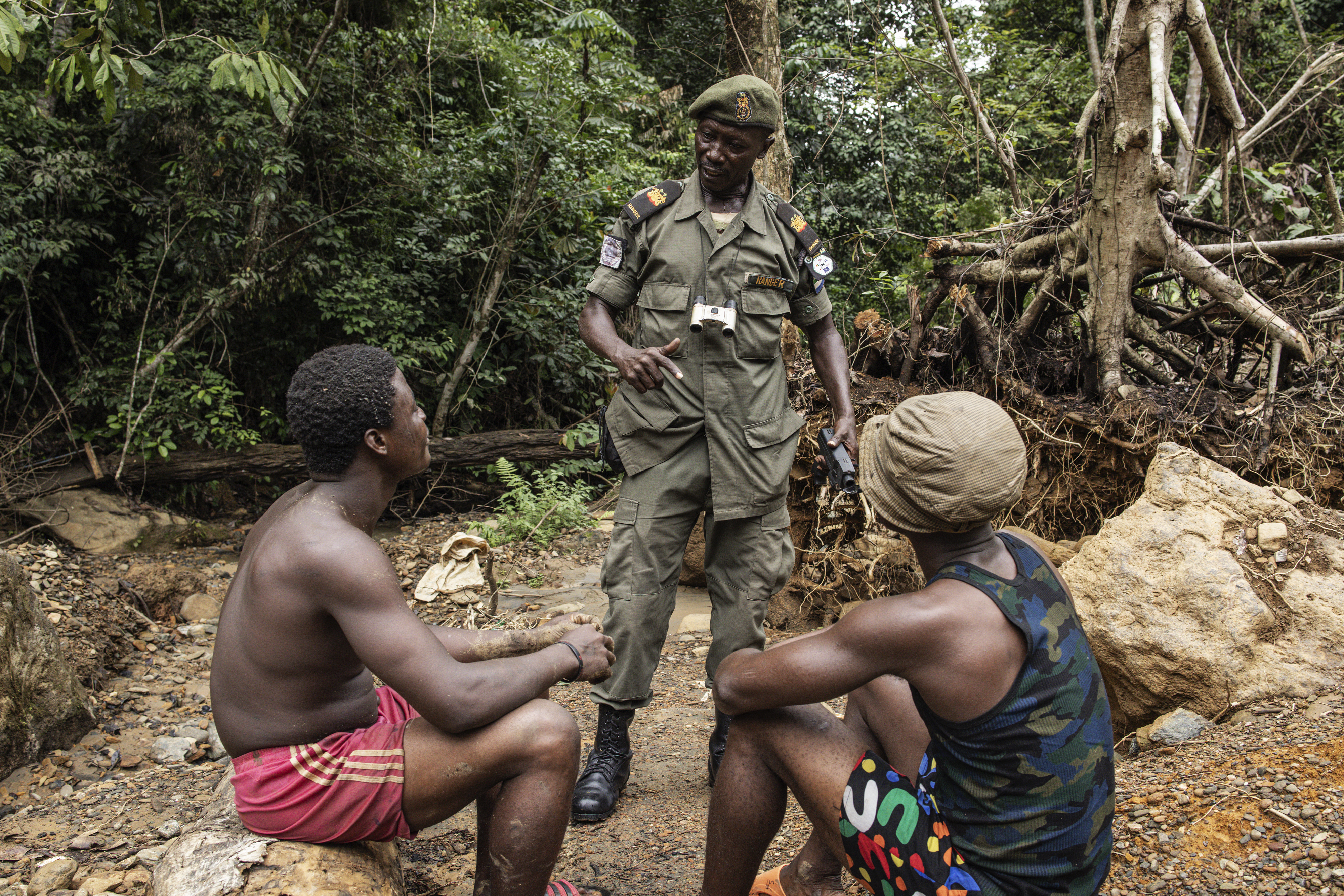 Sierra Leone rangers face a tough fight against deforestation