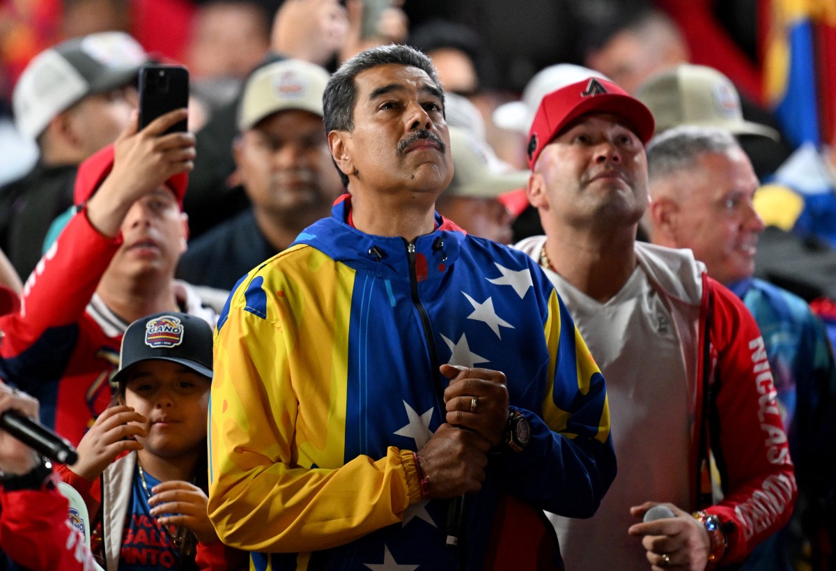 Venezuelan President and presidential candidate Nicolas Maduro