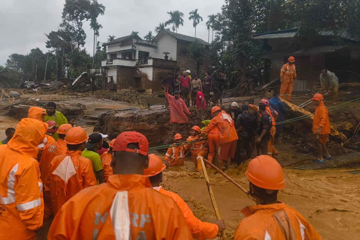 Landslides caused by heavy rains kill at least 36 people in southern India