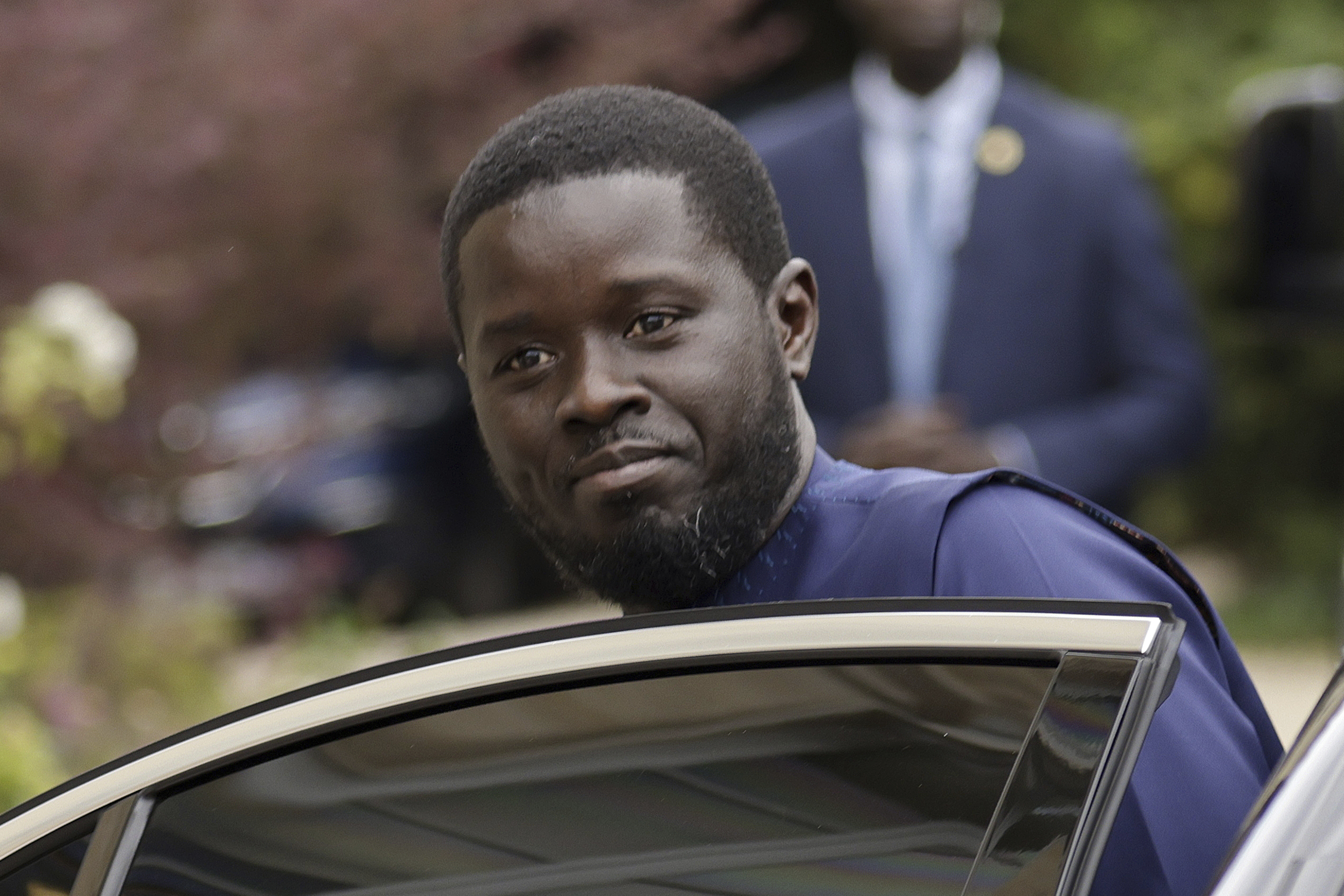 The launch of Kiiraay–Les Patriotes républicains marks President Bassirou Diomaye Faye's bid to build an independent political base [Andre Pain, Pool via AP]