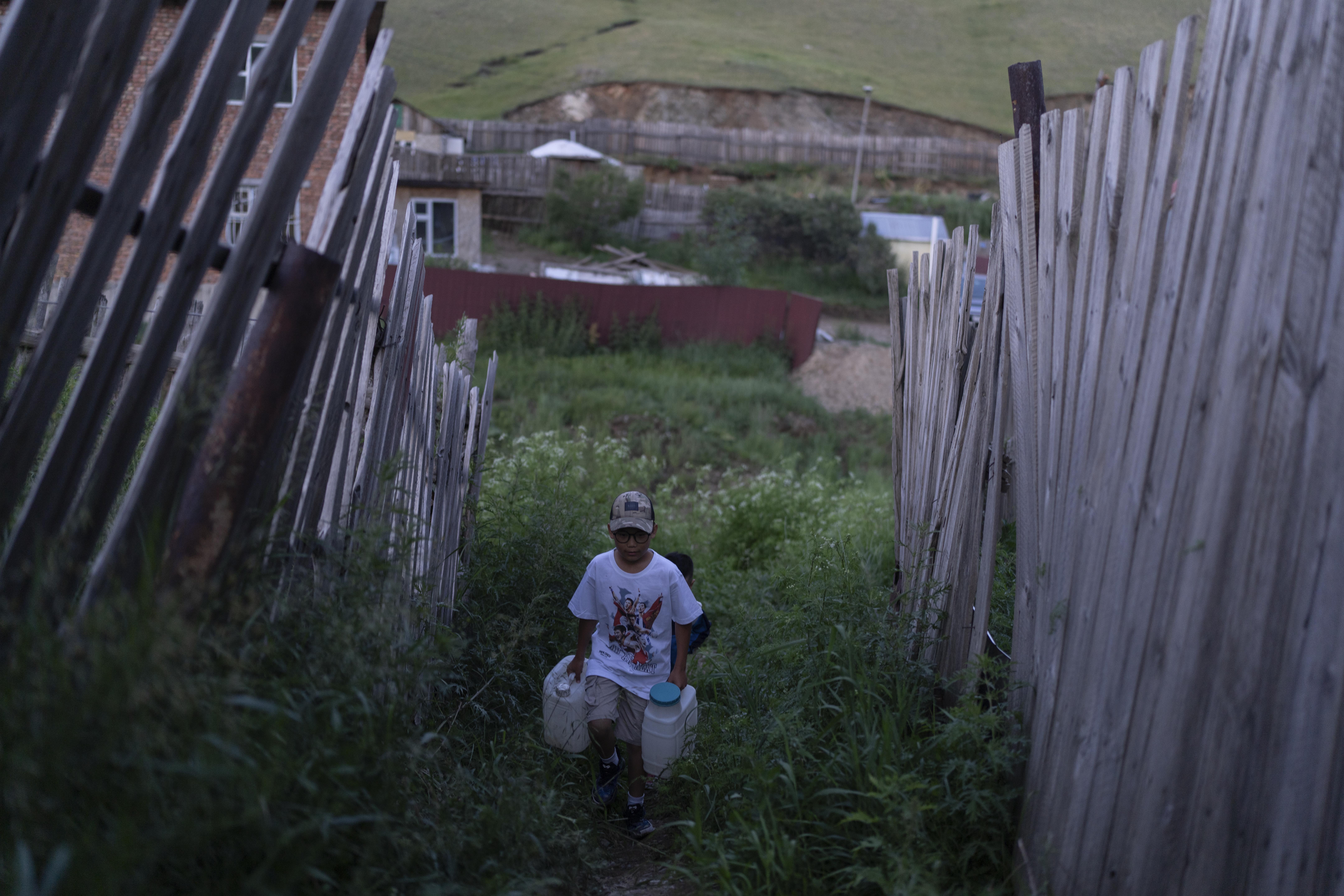 A 12-year-old Mongolian boy dreams of the Olympic