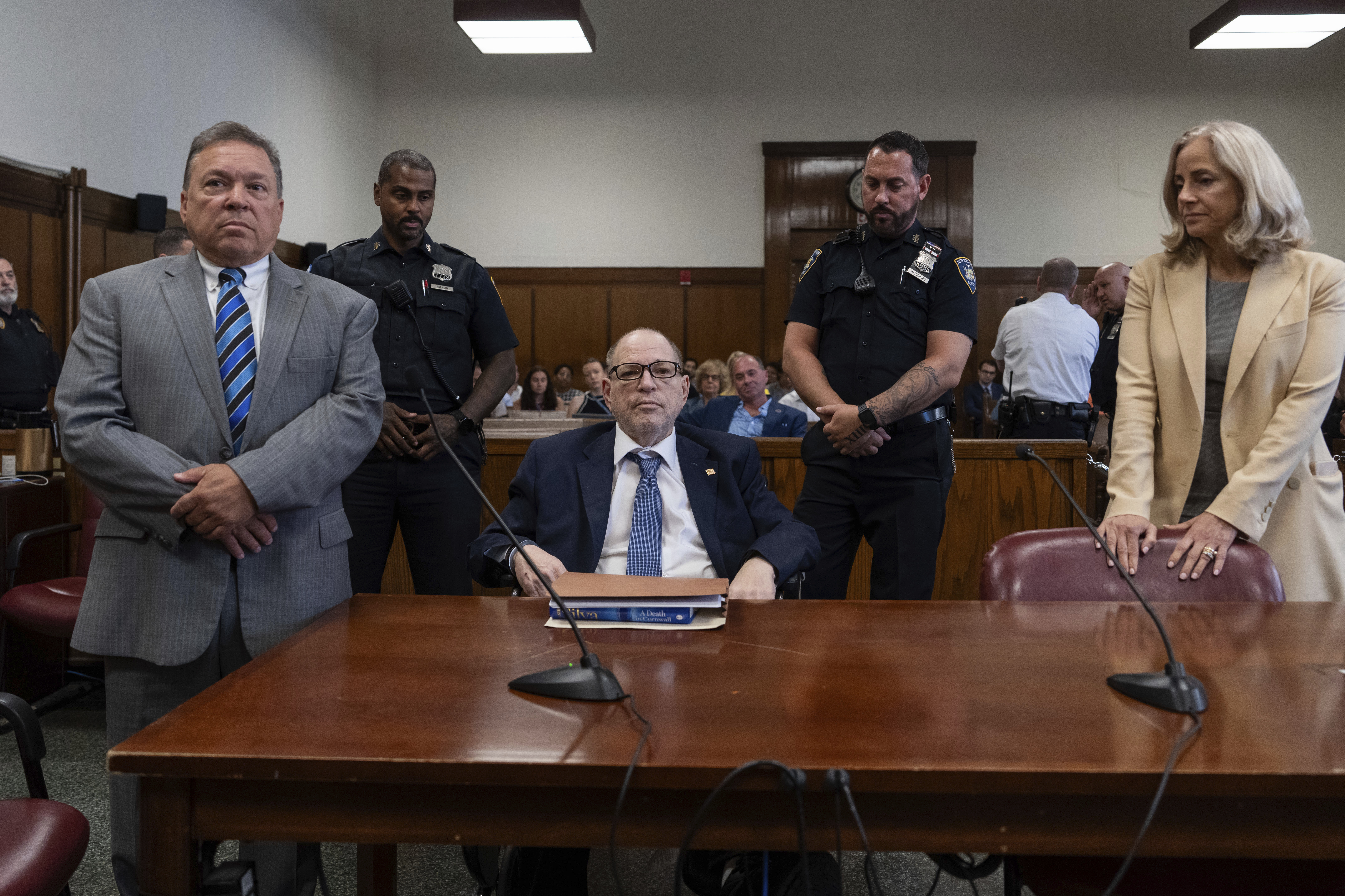 Former Hollywood producer Harvey Weinstein 