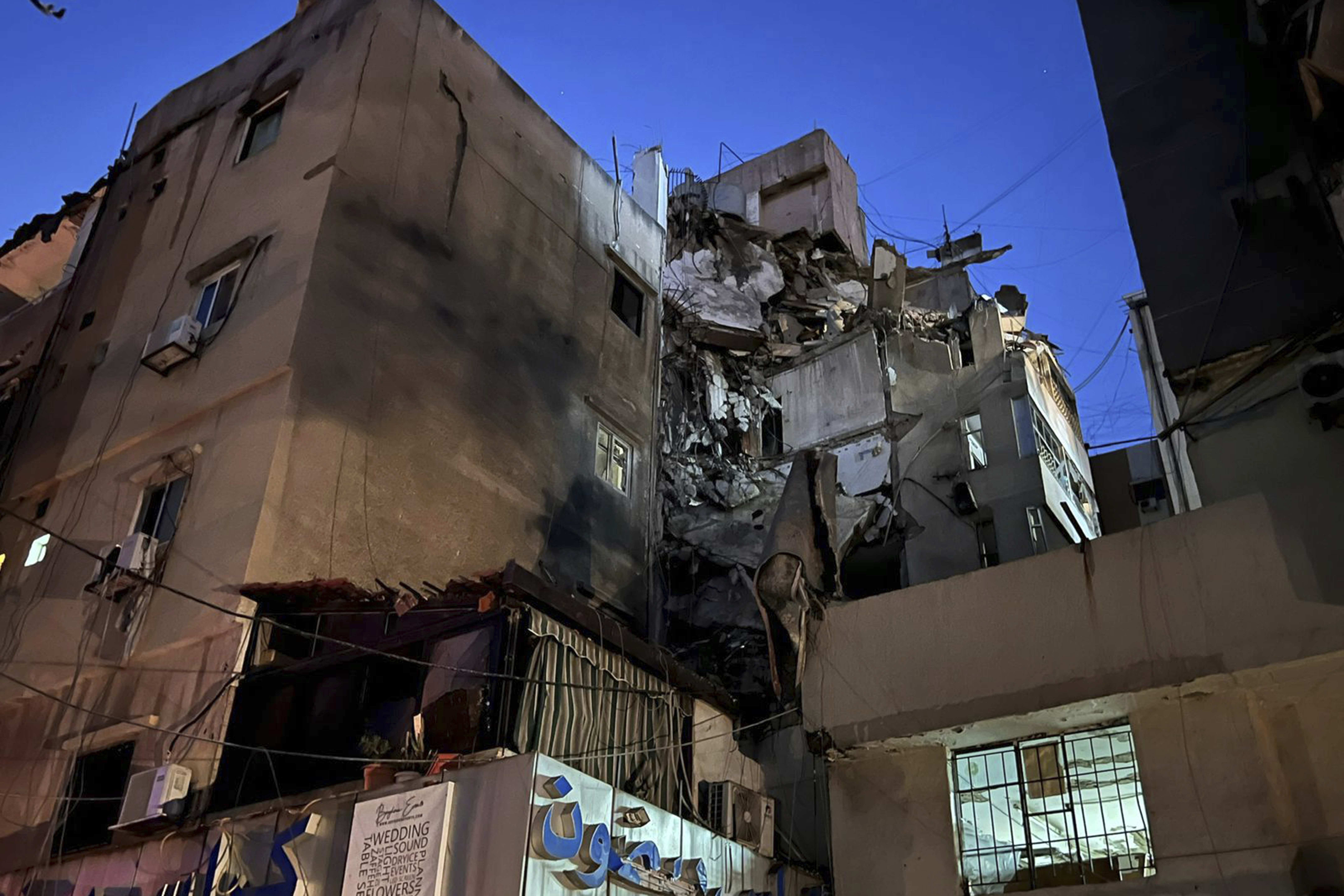 Israel strikes building in Beirut suburbs