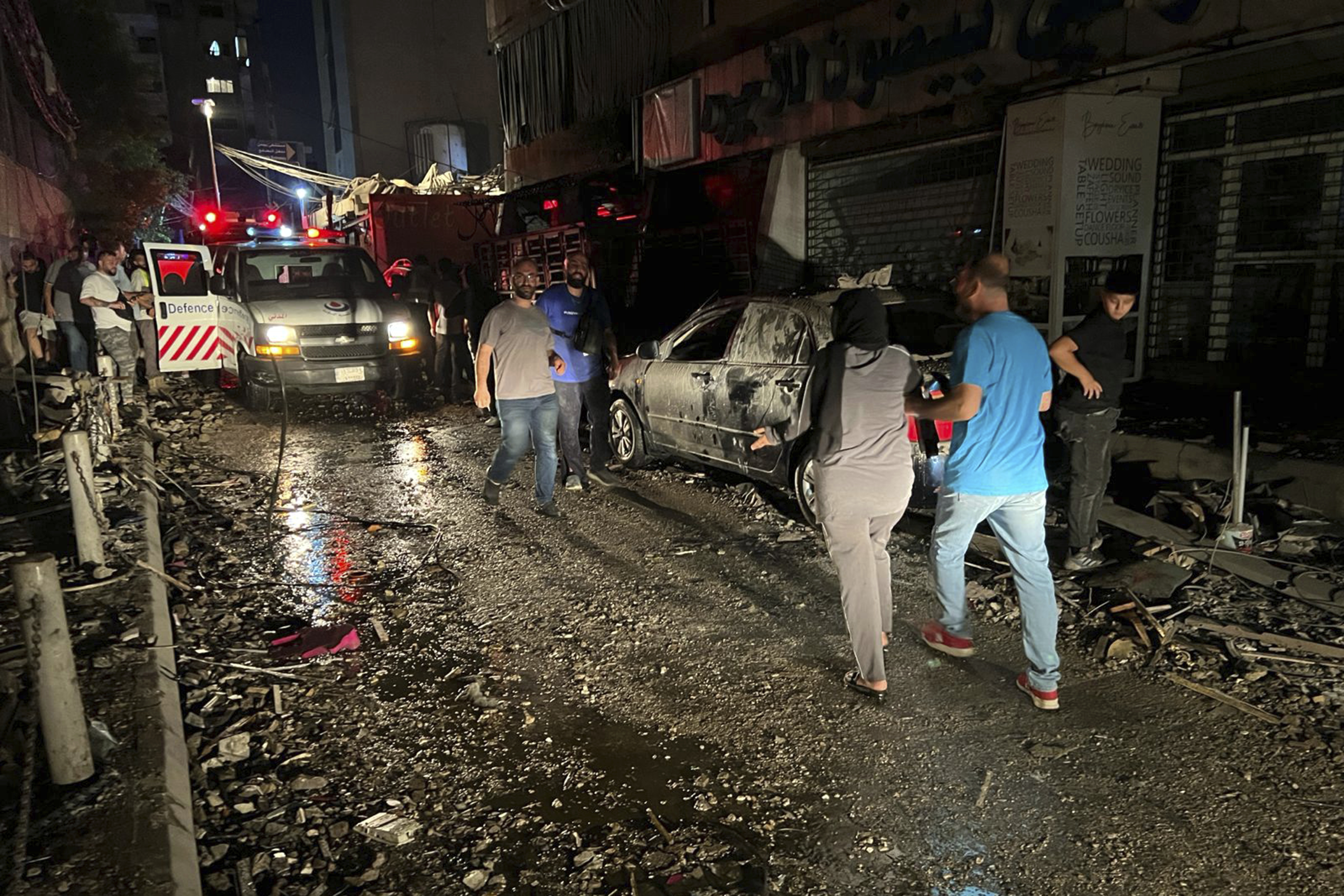 Israel strikes building in Beirut suburbs