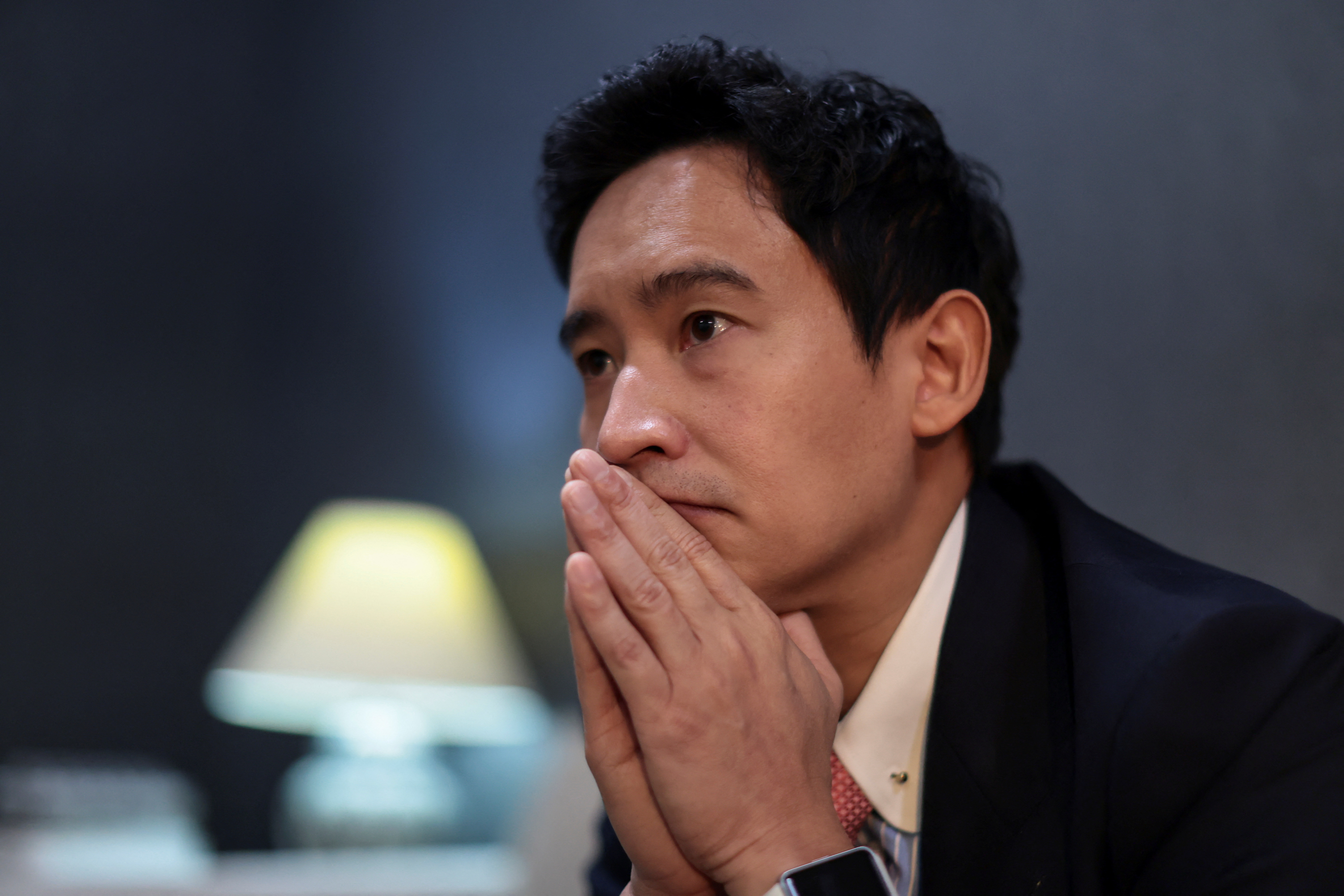 Former Move Forward Party leader Pita Limjaroenrat during an interview in Bangkok, Thailand on July 25 [Patipat Janthong/Reuters]