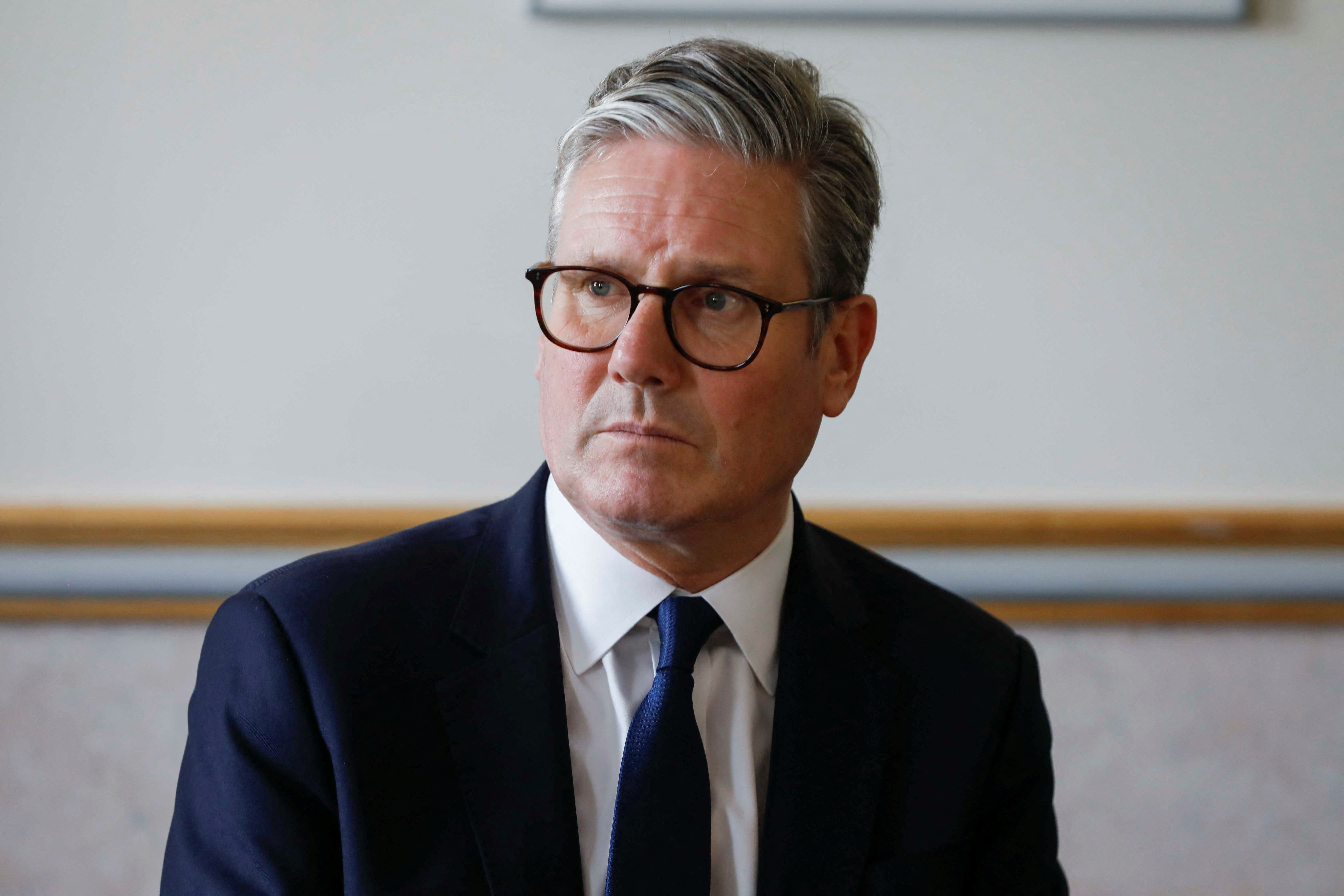 British Prime Minister Keir Starmer