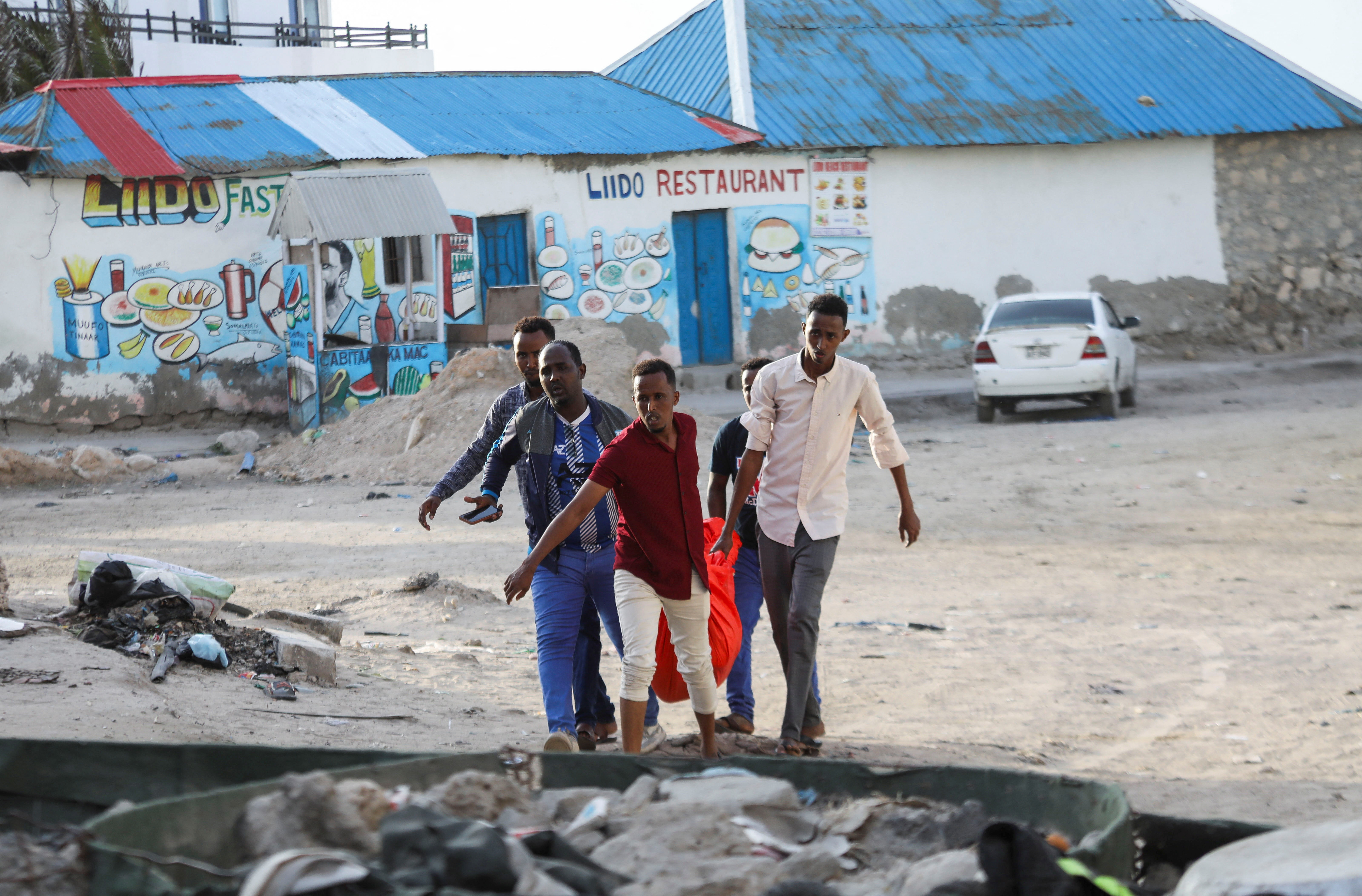 Somalia beach attack