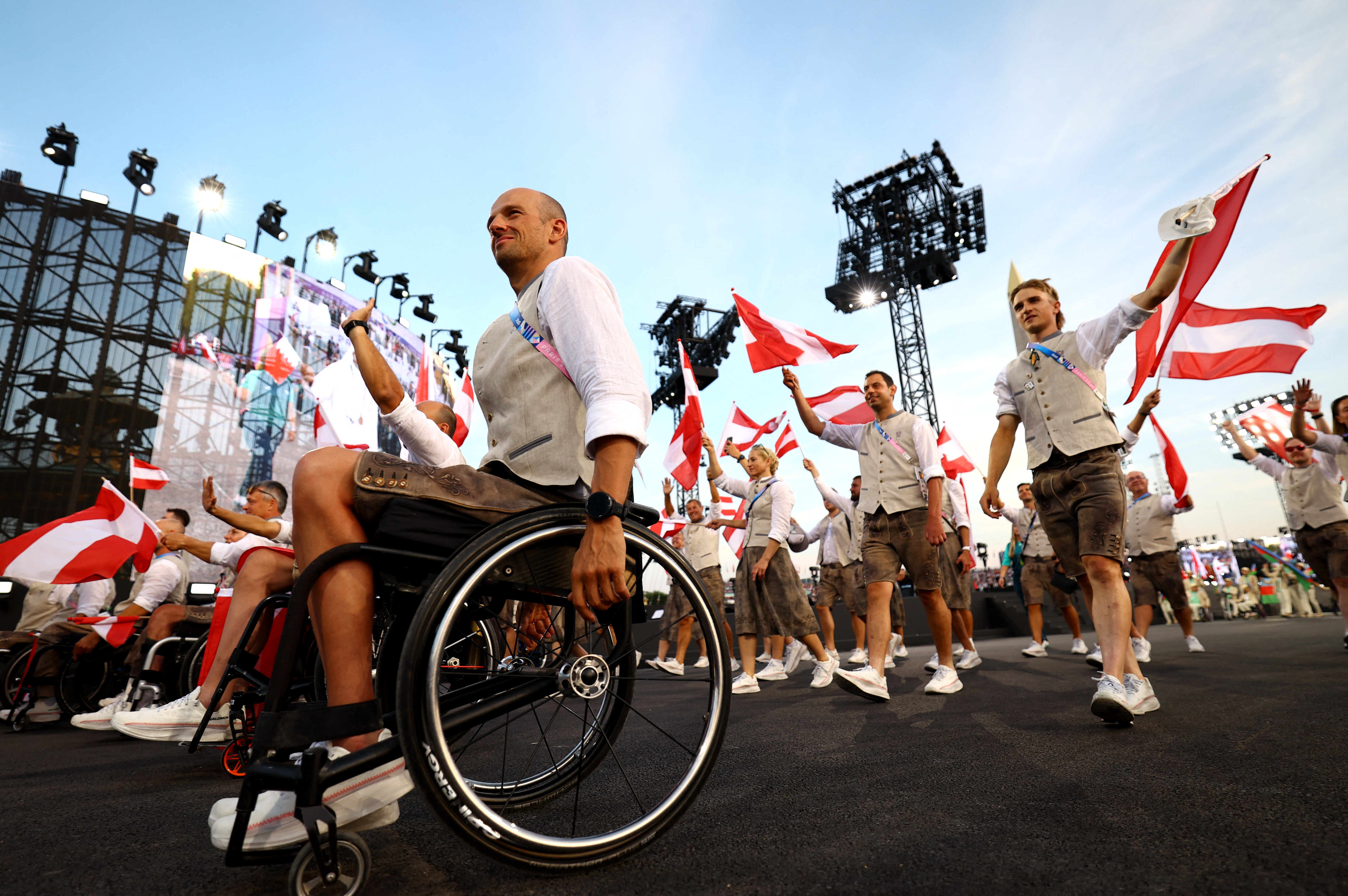 The Paris Paralympics open in City of Light