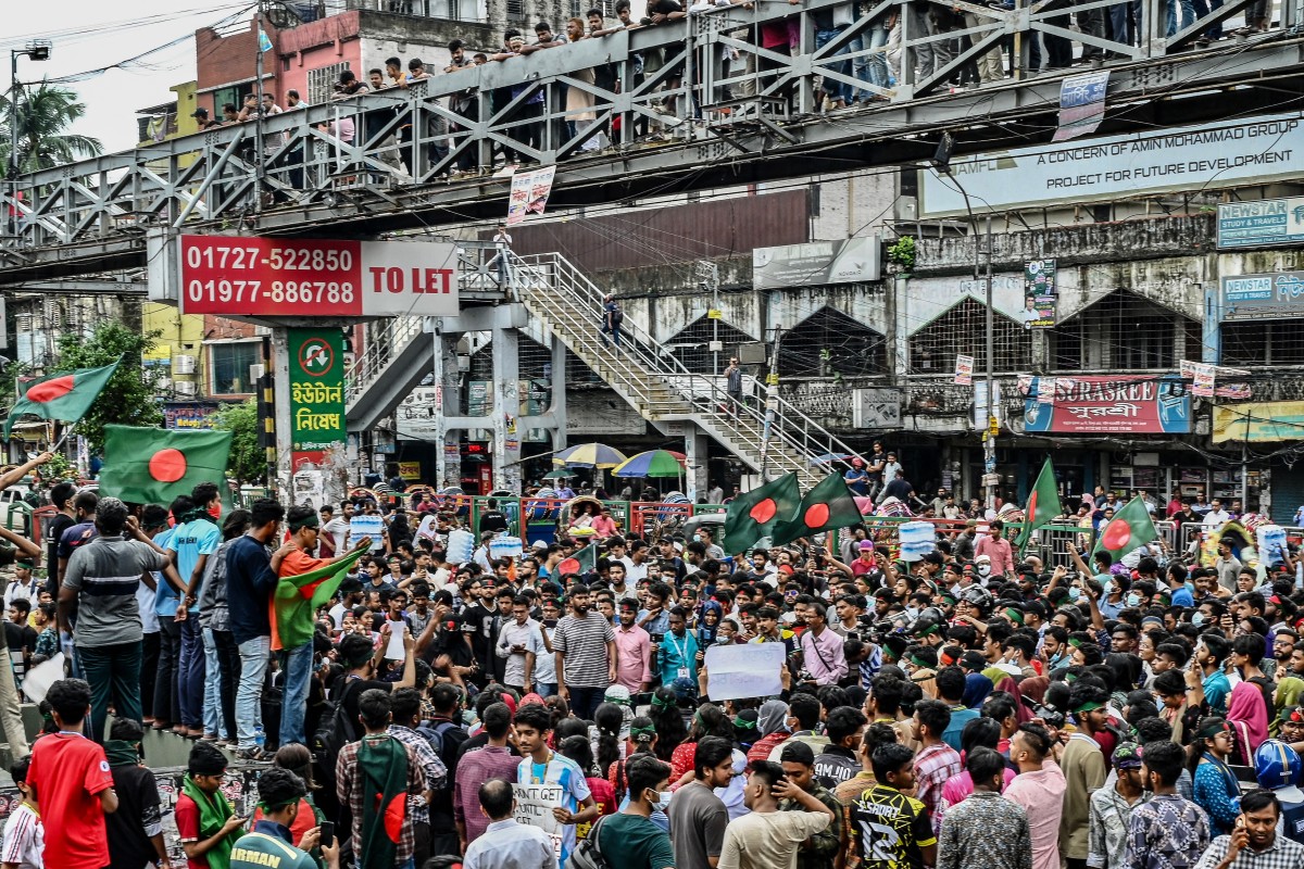 Protests break out again in Bangladesh