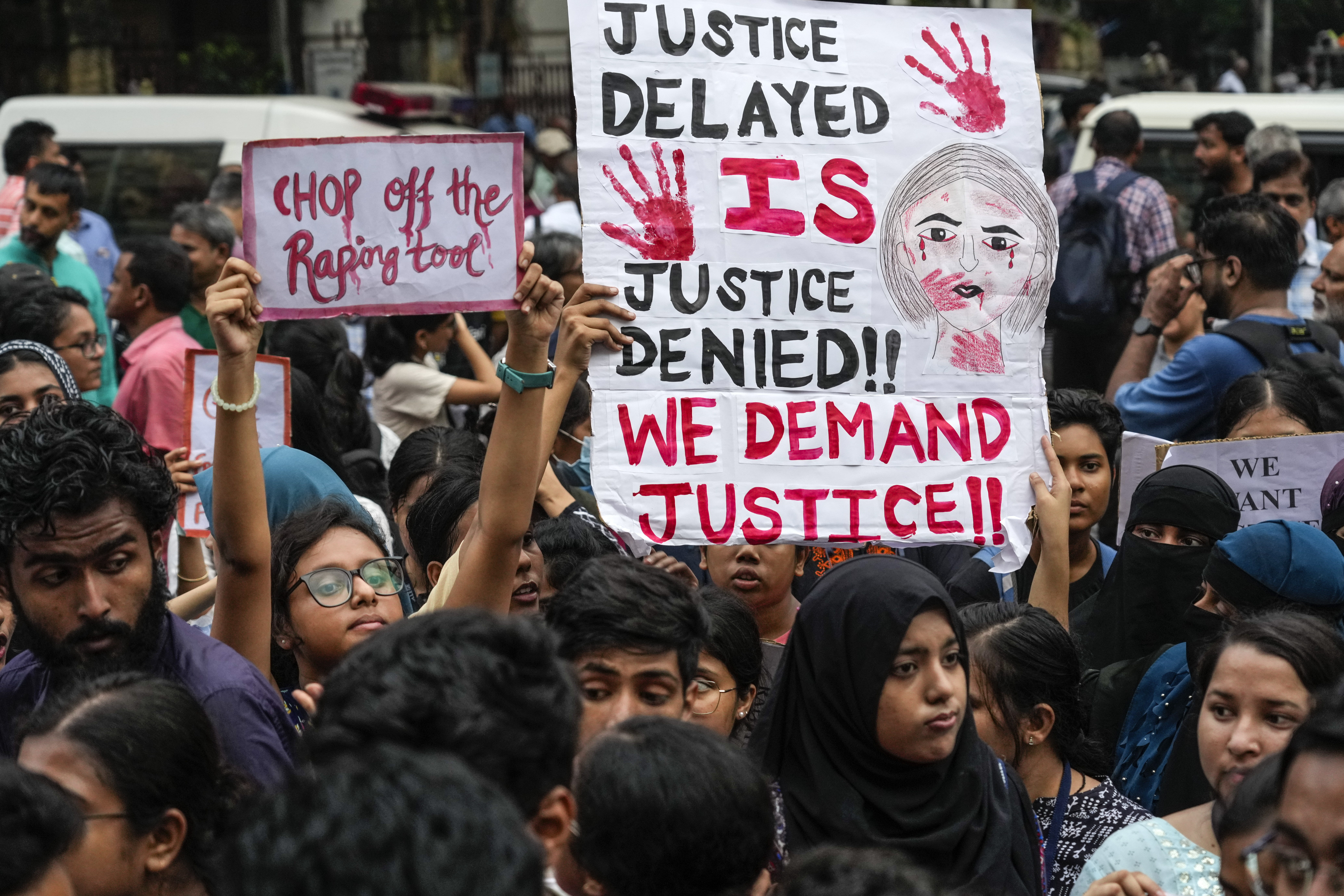 Protests escalate in India over gruesome rape of doctor