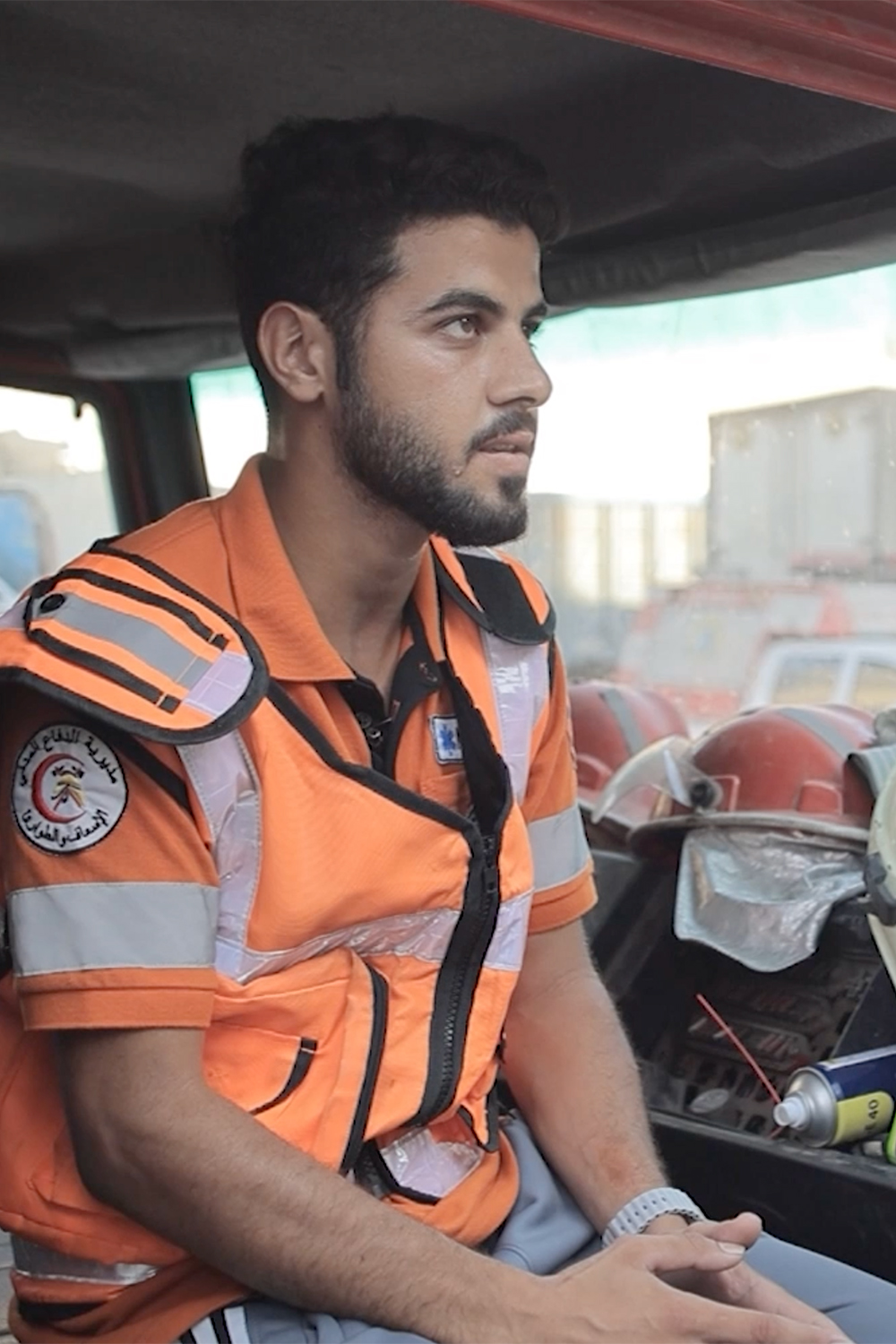 Noah al-Sharnoubi [Screengrab/Sanad Verification Agency/Al Jazeera]