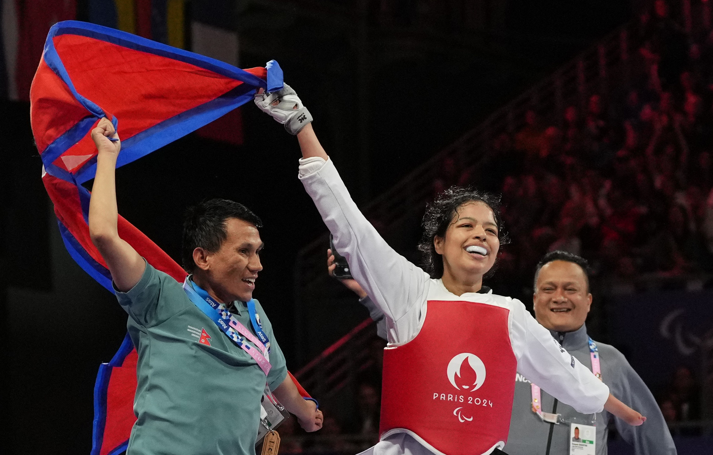 Paralympic Games taekwondo bronze medallist