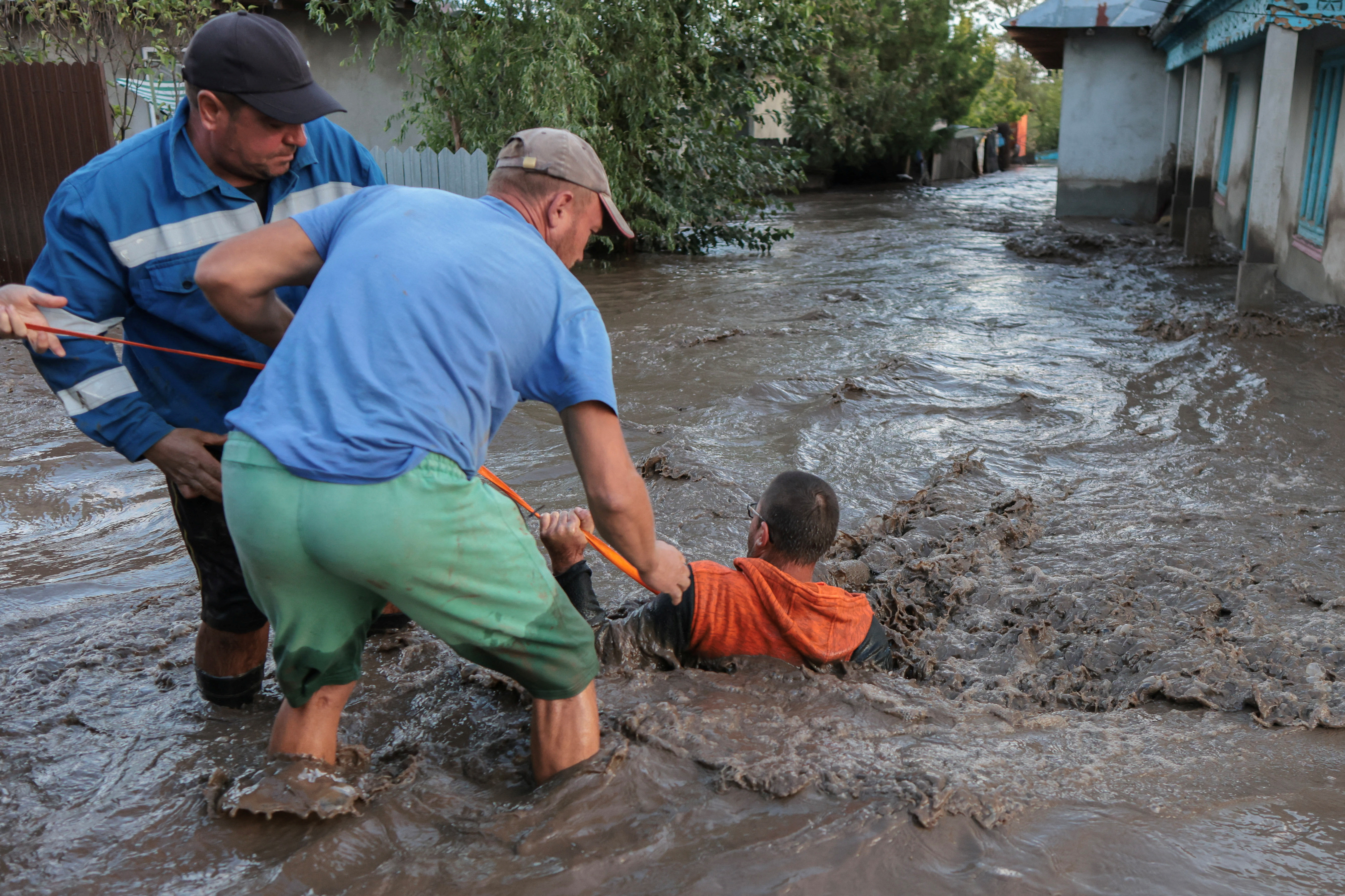 Four people found dead in Romania as floods leave hundreds stranded