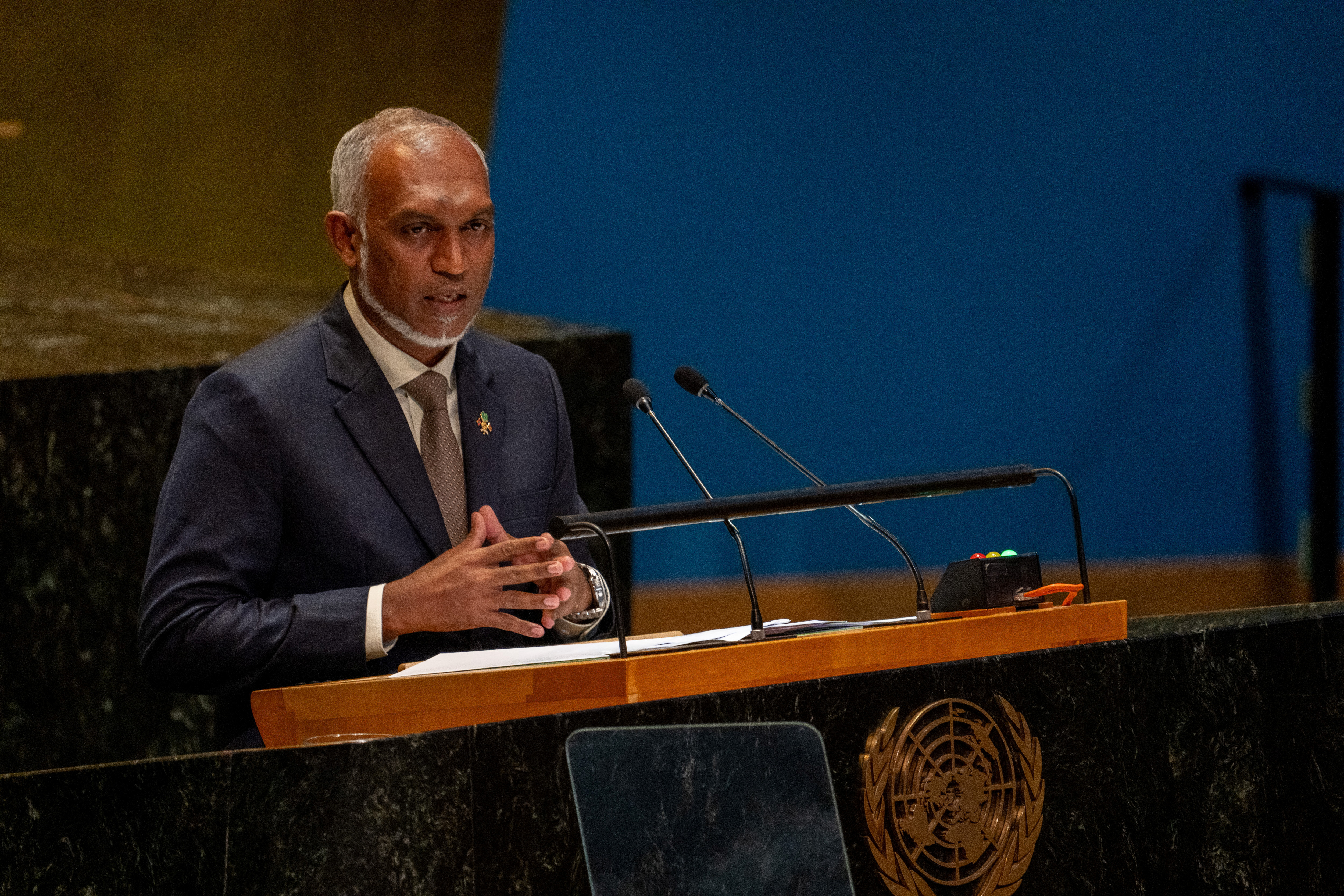 President of the Maldives Mohamed Muizzu