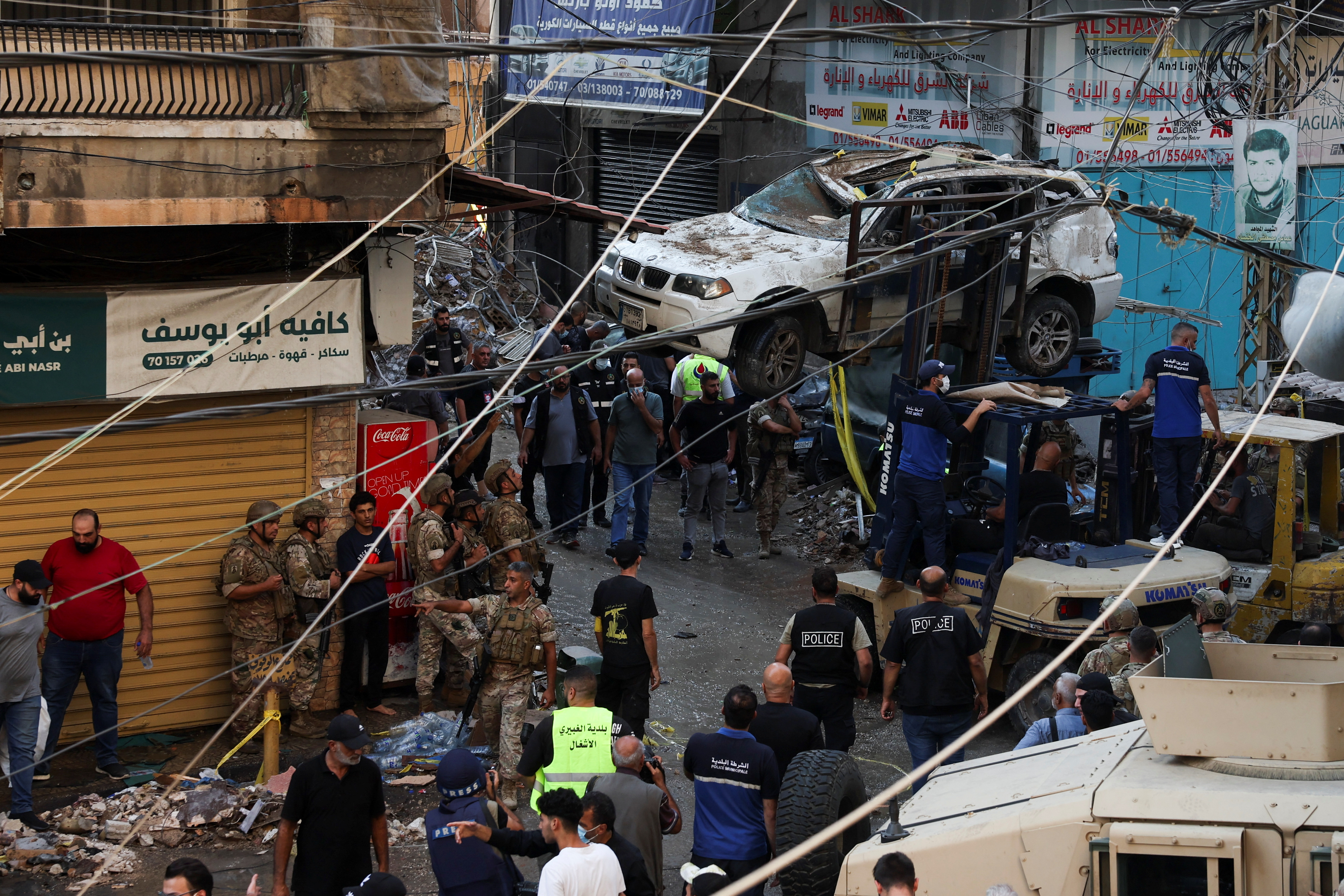Israeli strike on southern Beirut