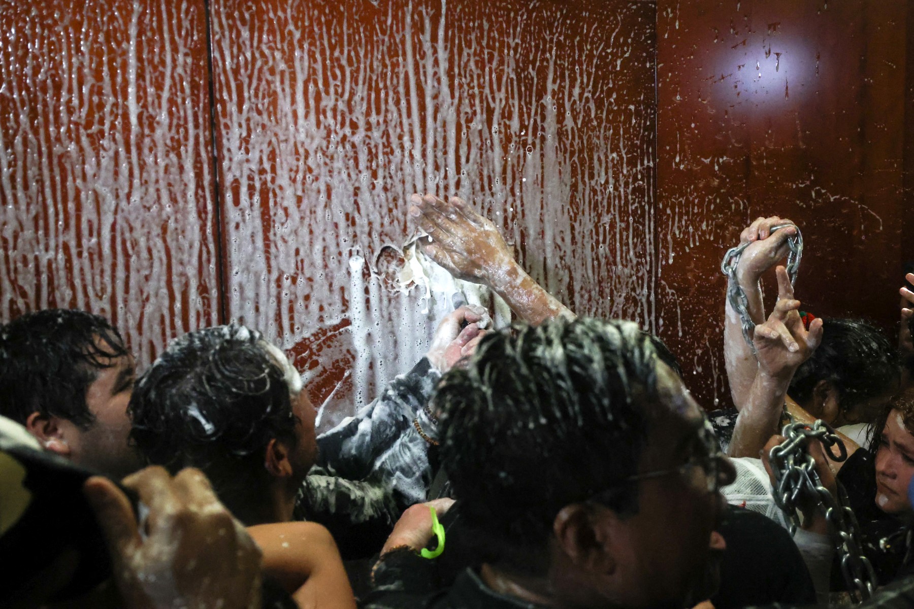 Protesters storm Mexican Senate to disrupt judicial reform debate